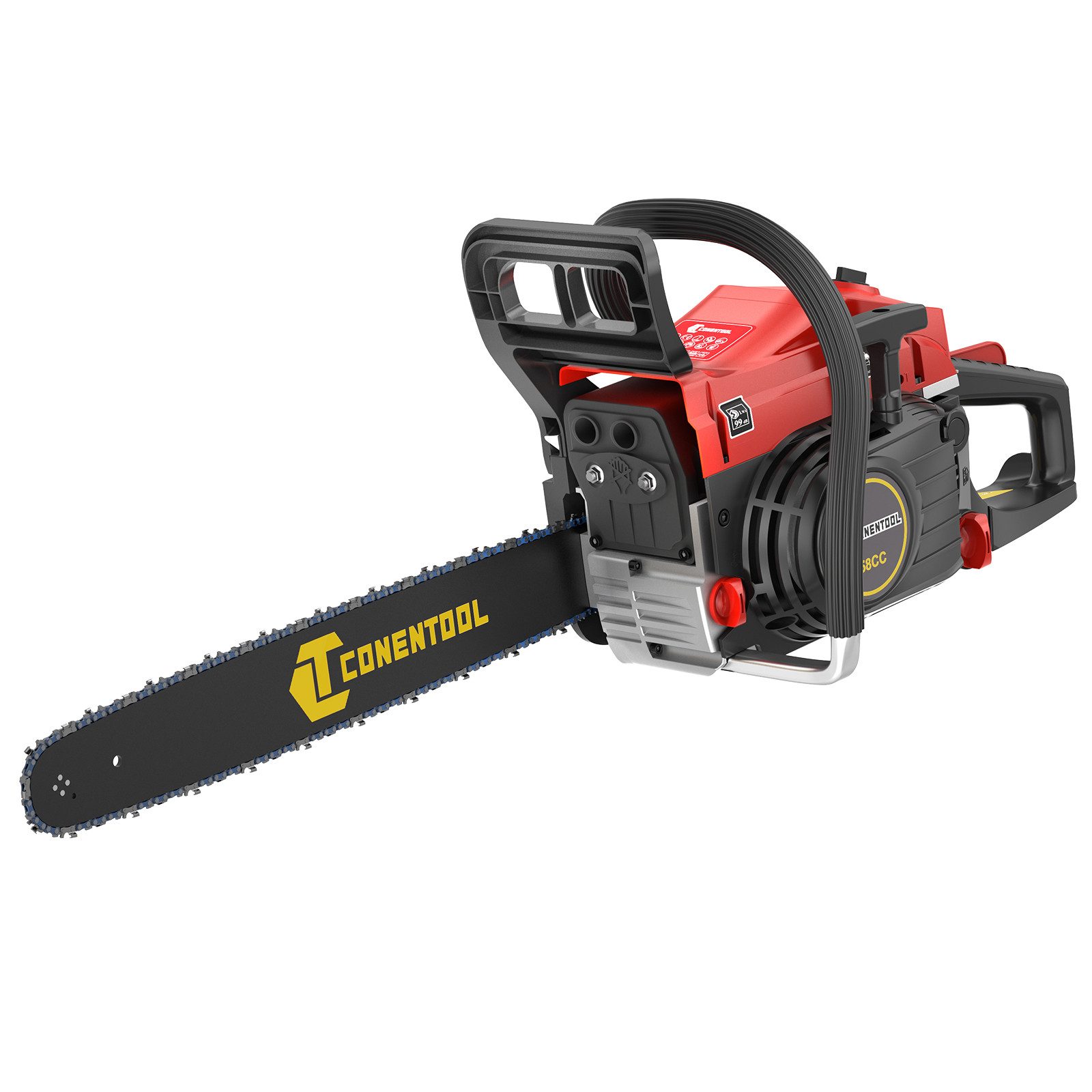 CONENTOOL Benzin-Kettensäge 58cc, 45 cm Schwertlänge, günstig online kaufen