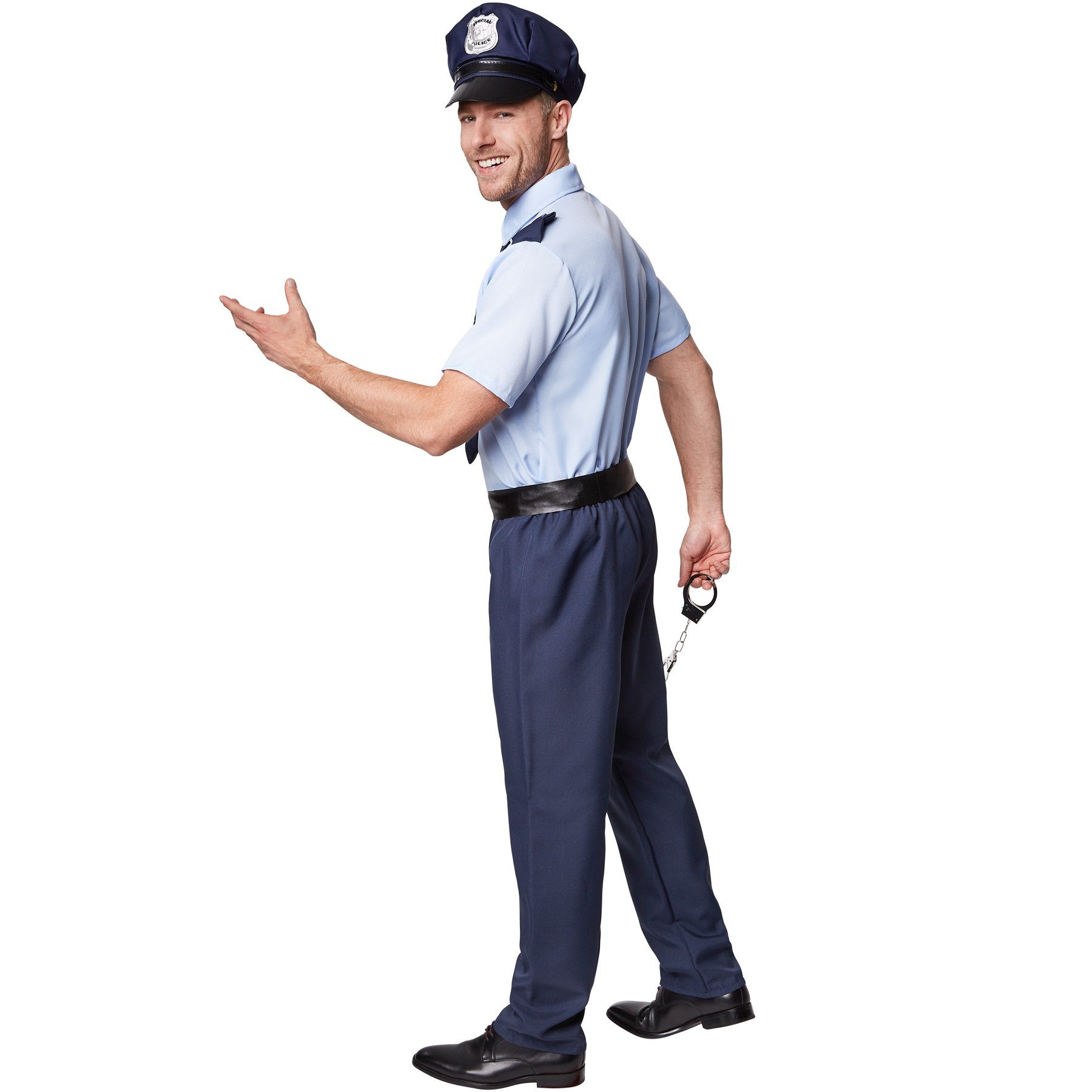 dressforfun Kostüm Herrenkostüm Police Officer, Cooles Hemd mit Police-Aufdruck