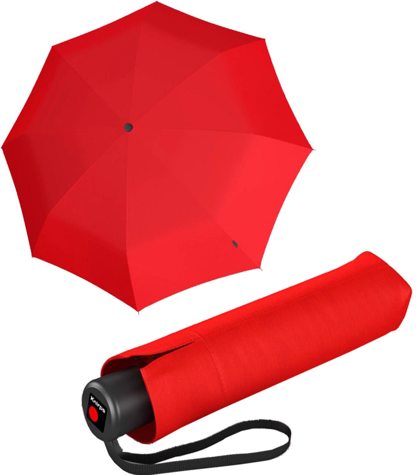 Knirps® Taschenregenschirm A.050 Medium Manual, leicht und stabil rot