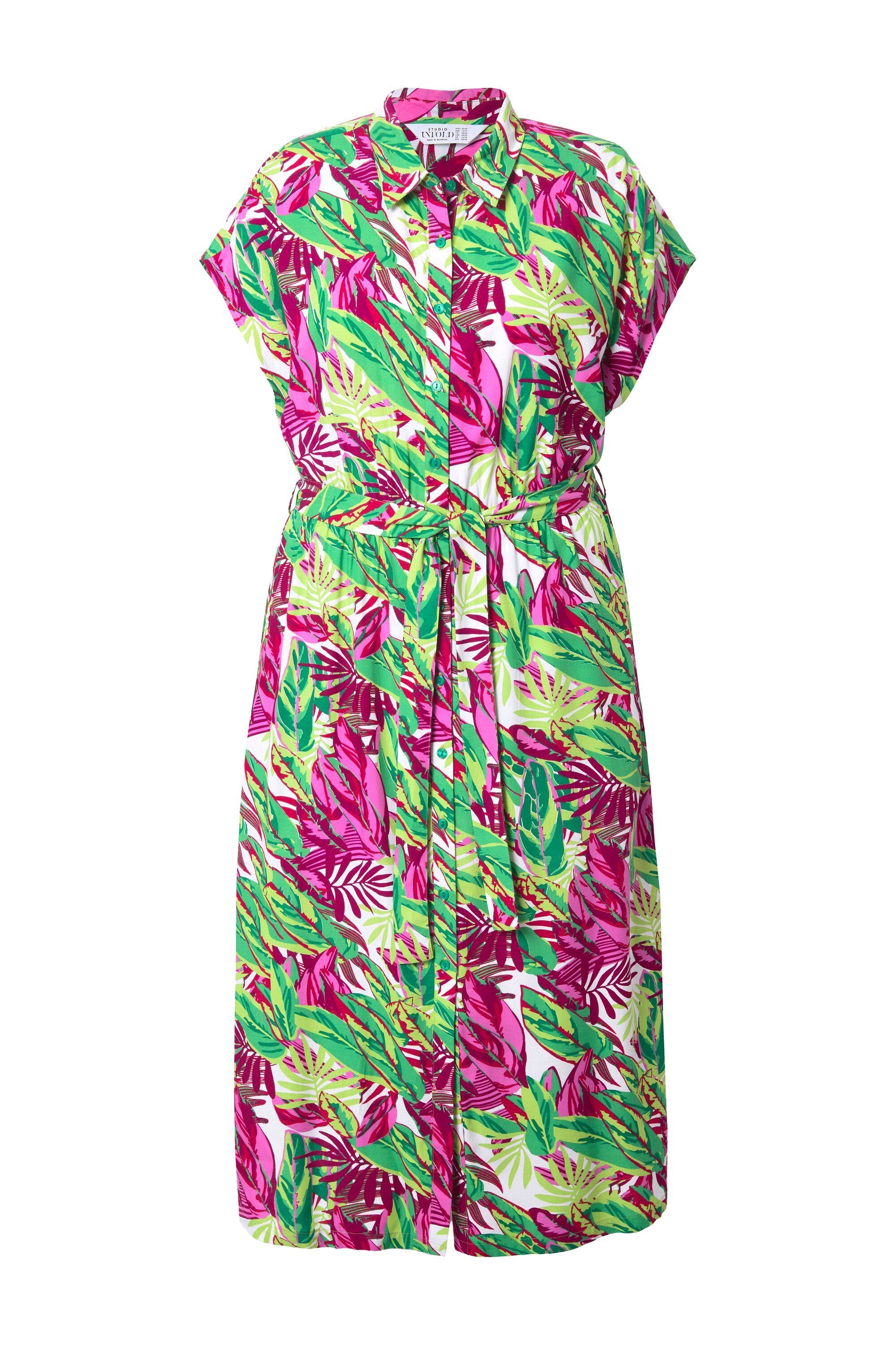 Studio Untold Jerseykleid Maxikleid oversized Jungle-Print günstig online kaufen