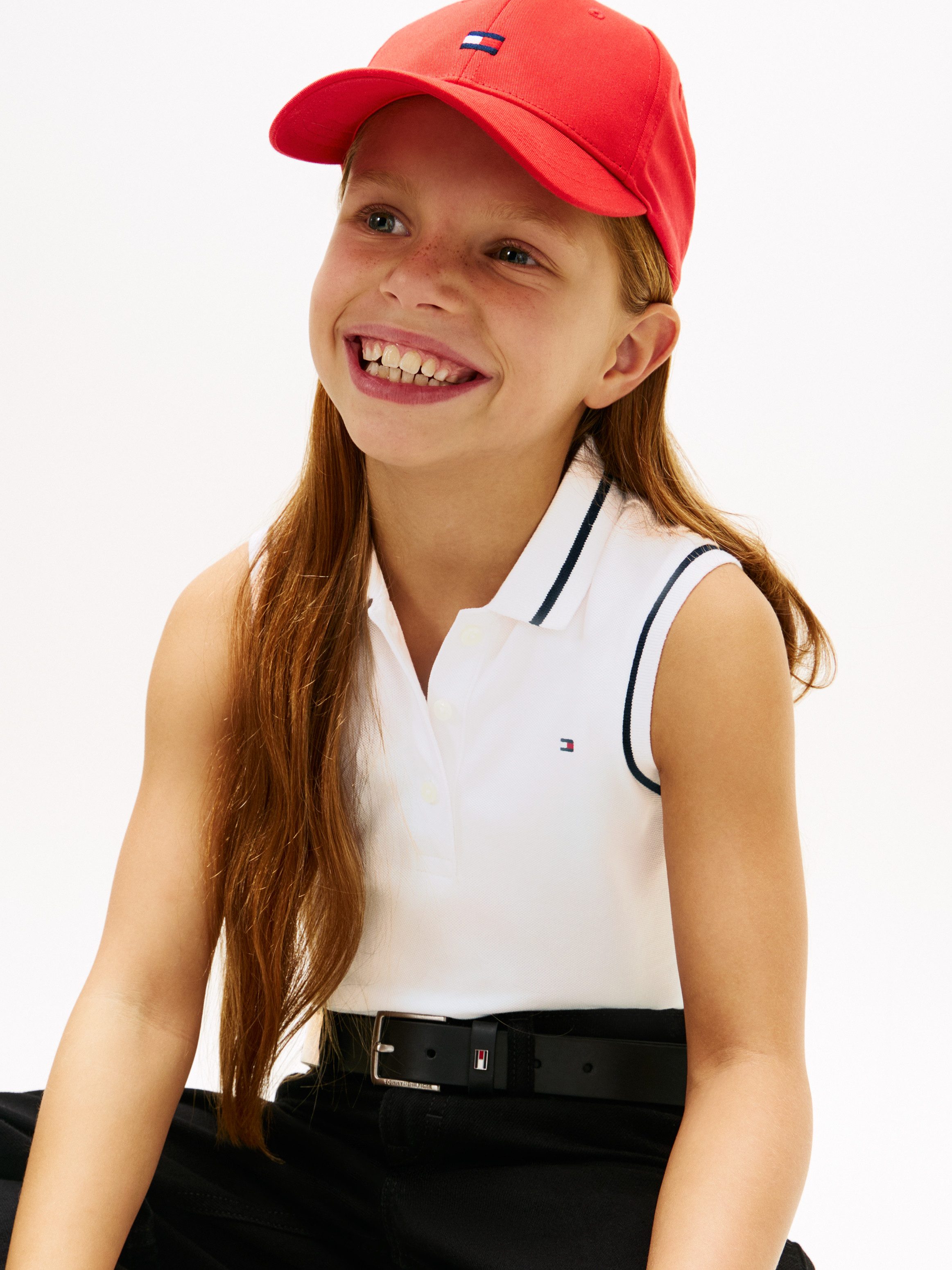 Tommy Hilfiger Poloshirt CLASSIC POLO SLEEVELESS Kinder bis 16 Jahre, ärmellos, regular fit
