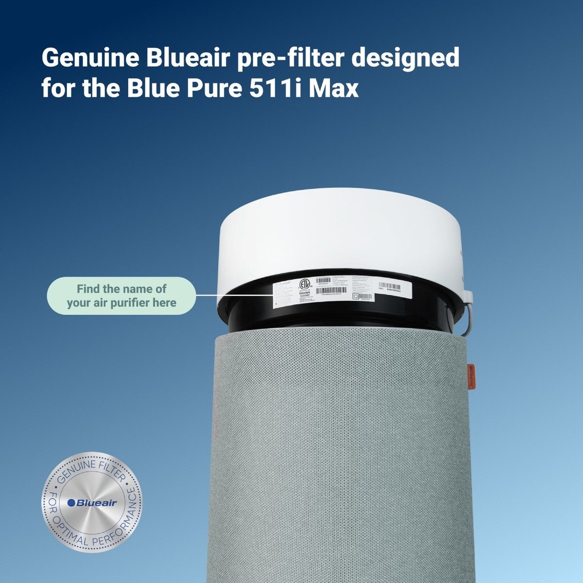 Blueair Luftfilter Prefilter Blue 511i