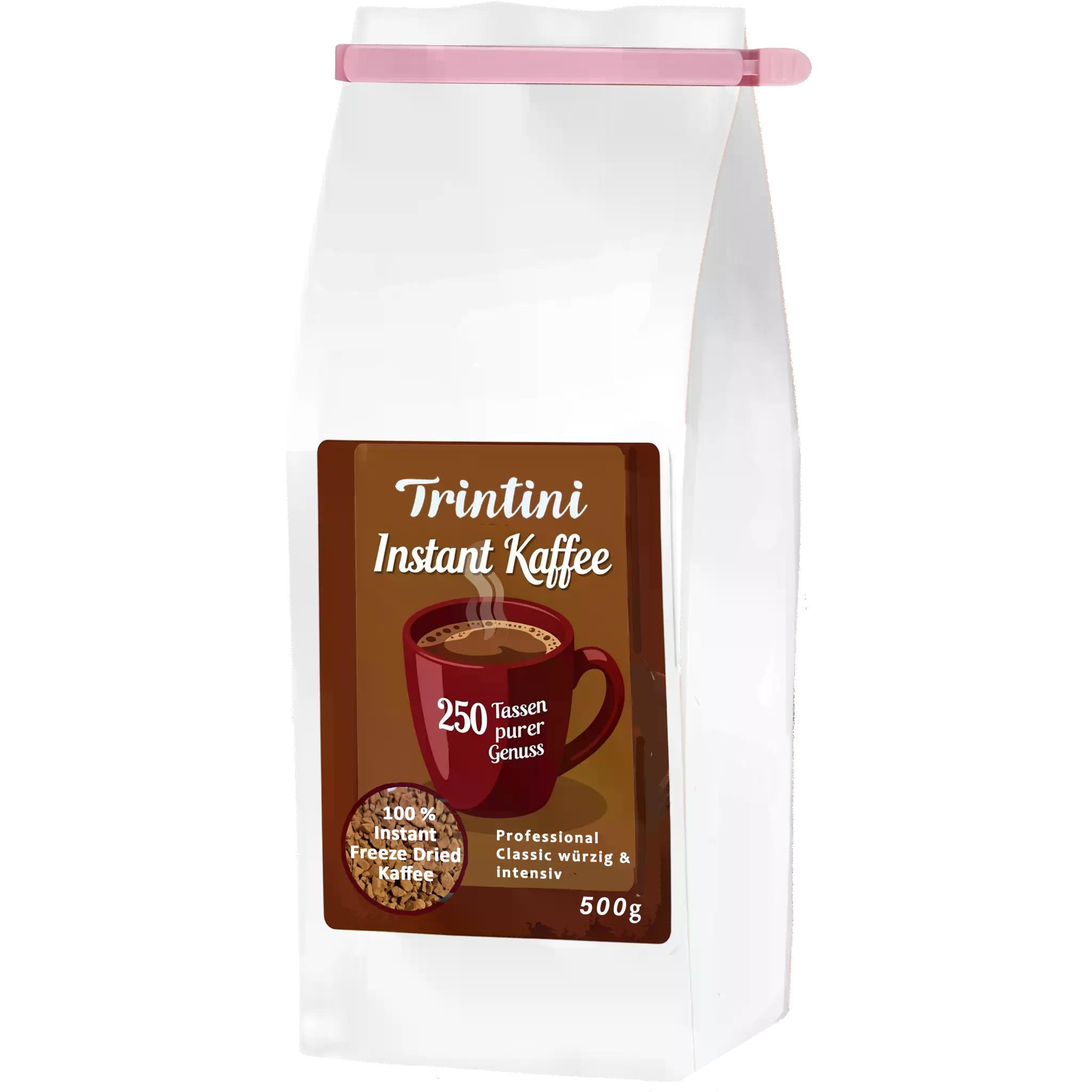 Trintini Kaffee Trintini löslicher Bohnenkaffee Familien-Kaffee 500g