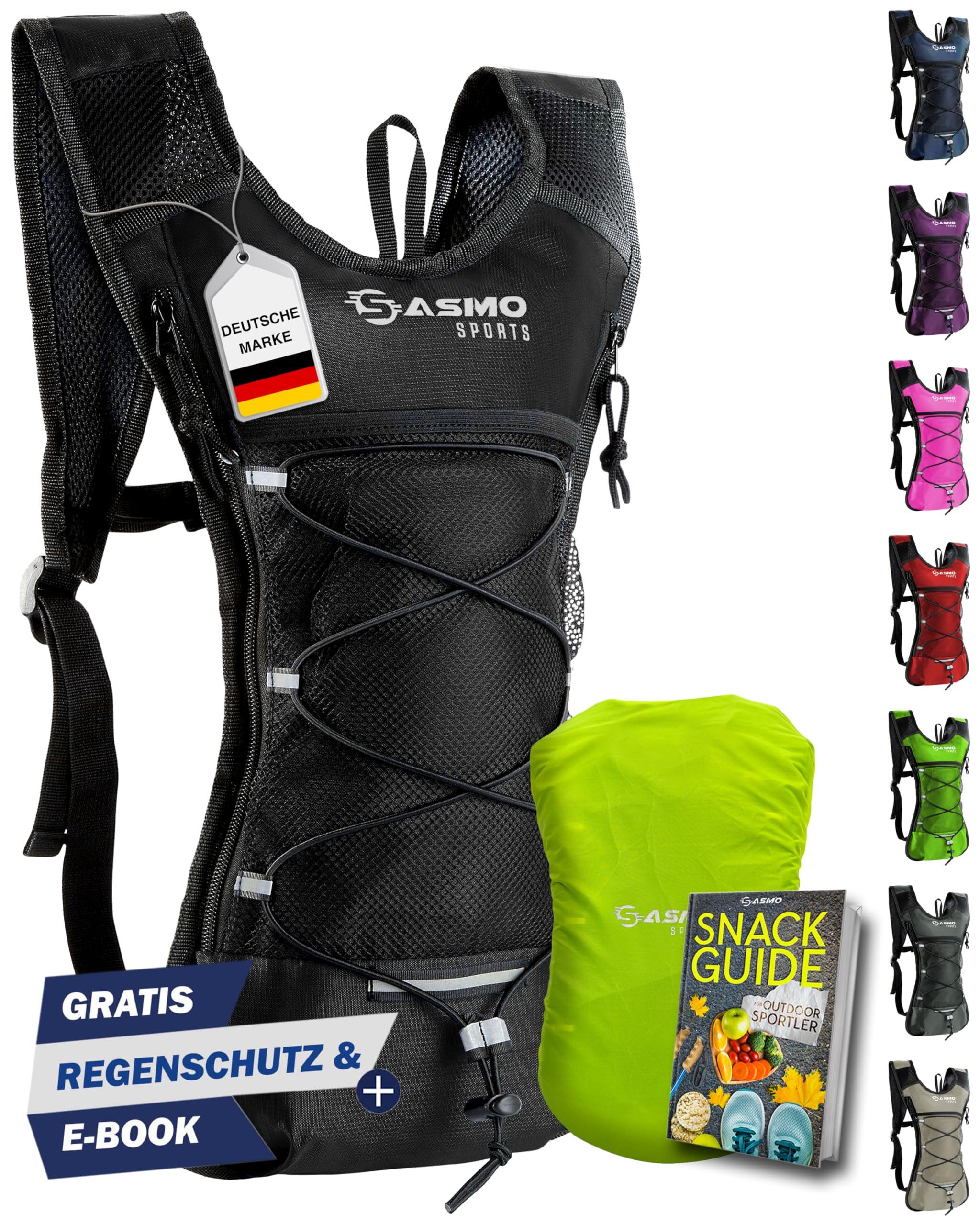 Sasmo Trinkrucksack mit Thermofach, Trinkrucksack Laufen günstig online kaufen
