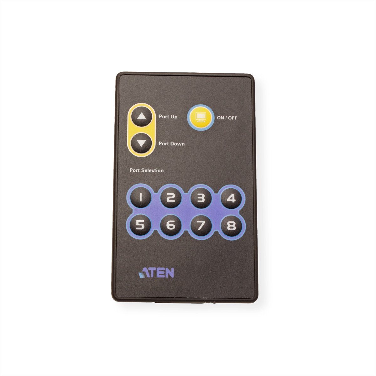 mit Aten VS0801H 8 Audio- Video-Adapter Infrarot-Fernbedienung HDMI-A/V-Switch Ports und &