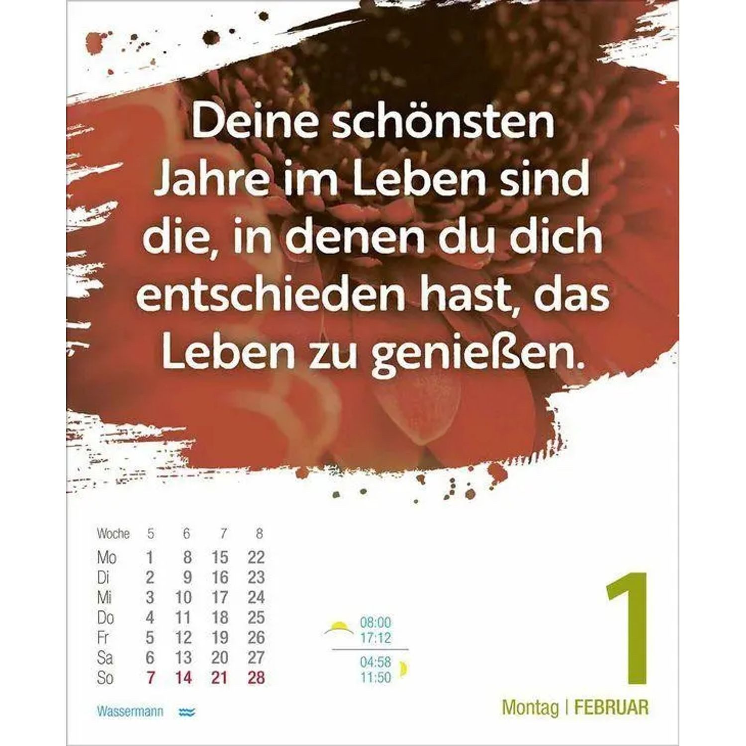 Korsch Verlag Abreißkalender Glückskalender 2027 – Bild 3 von 5
