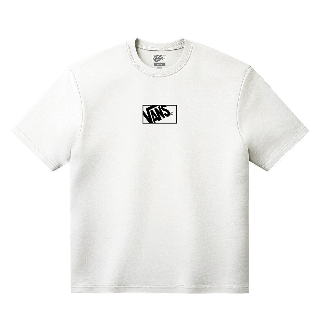 Vans T-Shirt BLOCKED BOX LOOSE SS TEE mit Rundhalsausschnitt, Kurzarm, aus Baumwolle, normale Schnittform