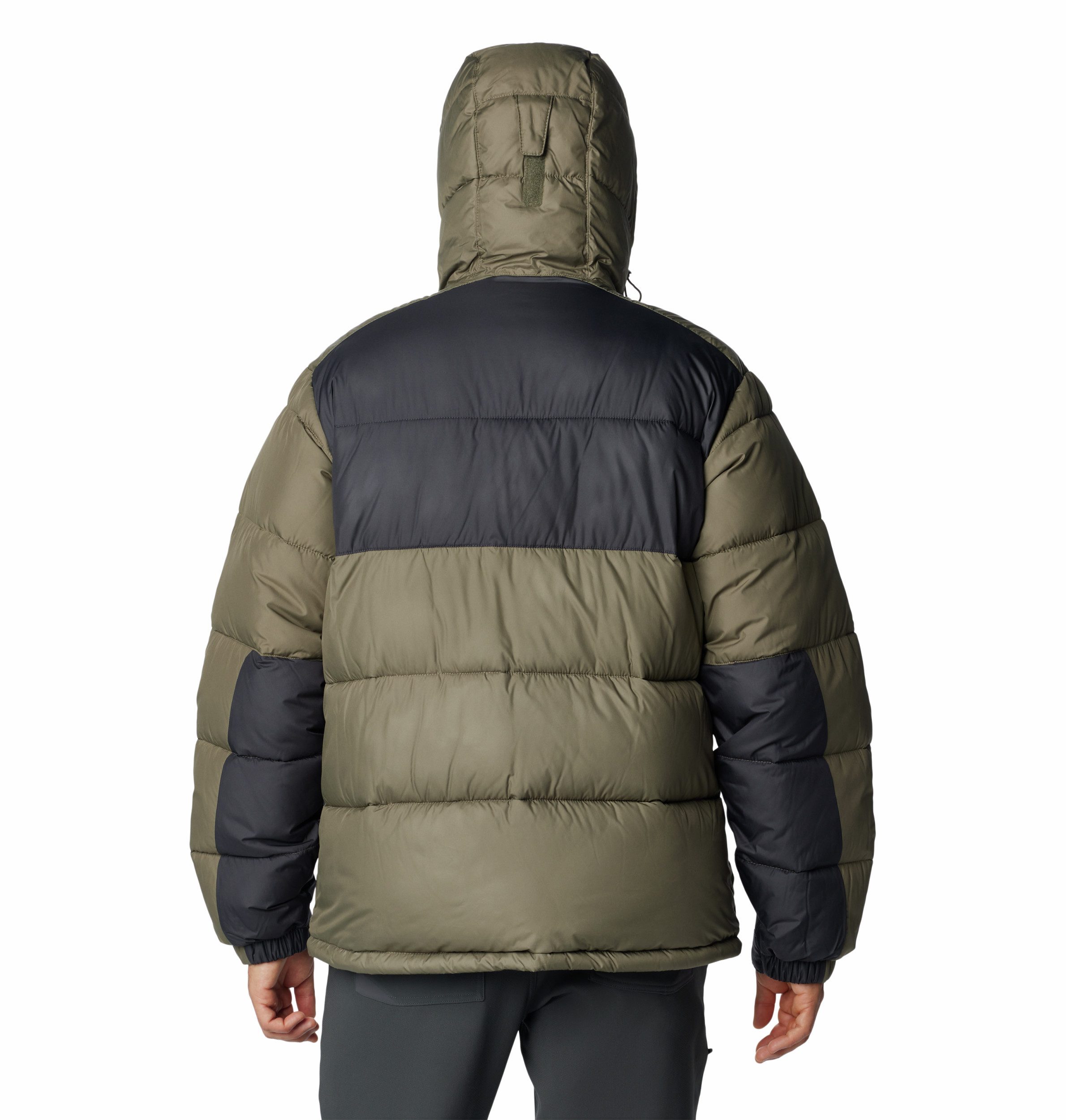 Columbia Funktionsjacke Pike Lake II Hooded Jacket Stone Green, Collegiate Navy M