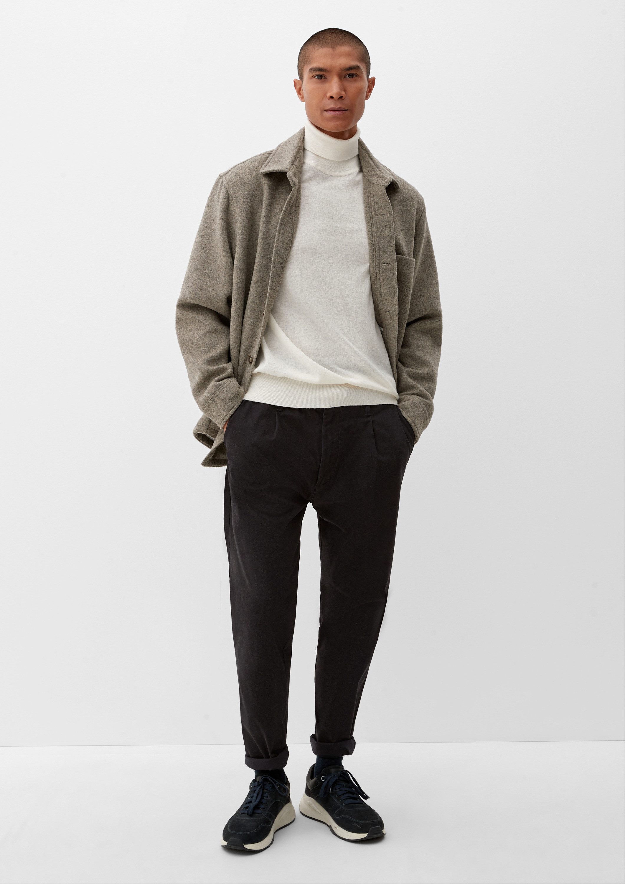 s.Oliver Jogginghose Hose DETROIT Relaxed: Jogg Pants aus Baumwollstretch