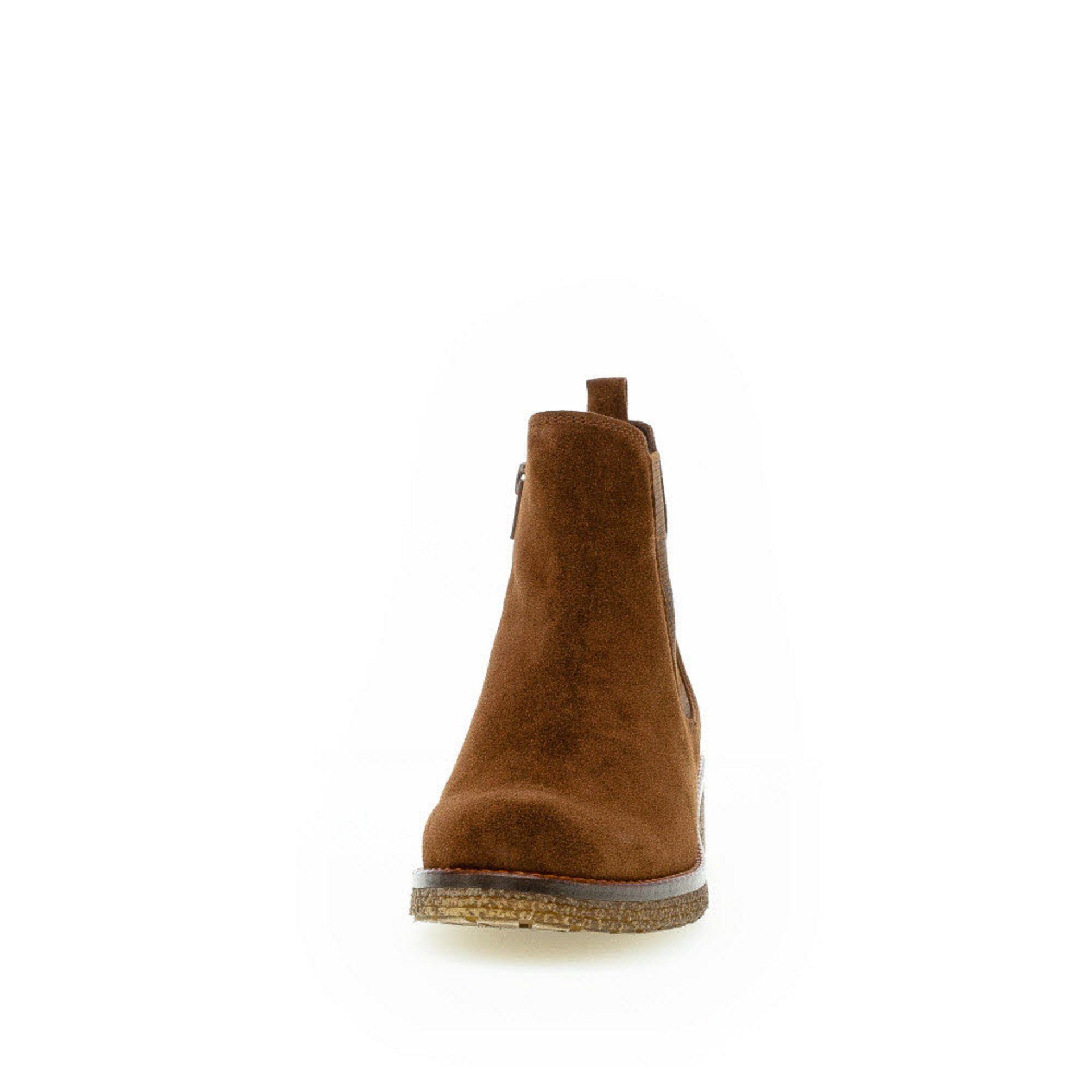 Chelseaboots Boots Veloursleder Veloursleder (Micro) whisky Chelsea Rhodos Gabor uni