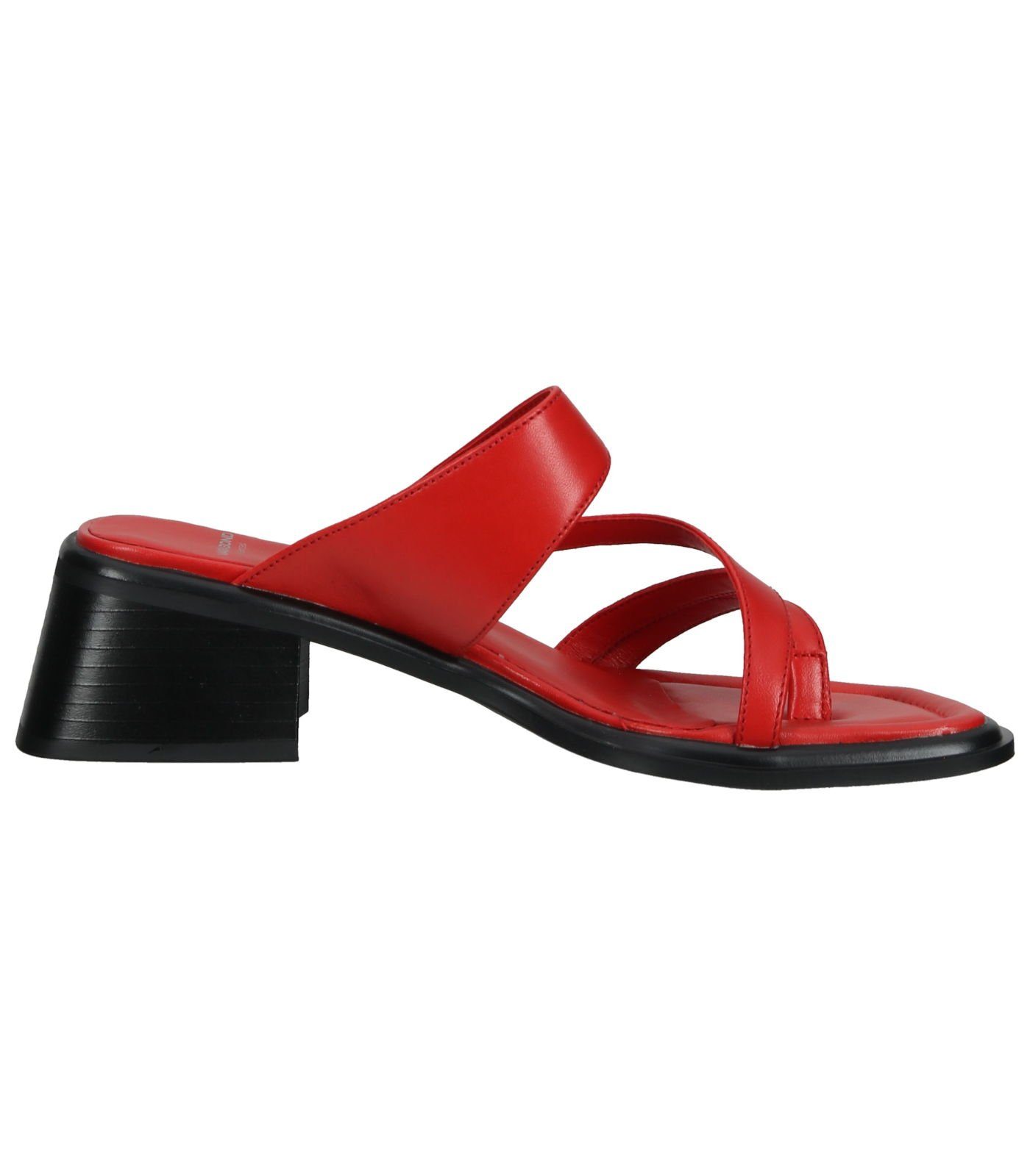 Vagabond Pantoletten Leder Pantolette Rot