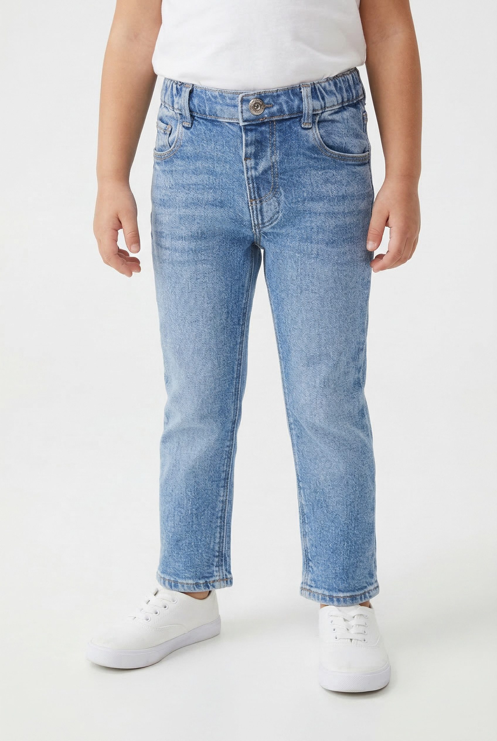 KIDS ONLY Straight-Jeans KMGVALENTINE ST JEANS DNM AZG777 NOOS
