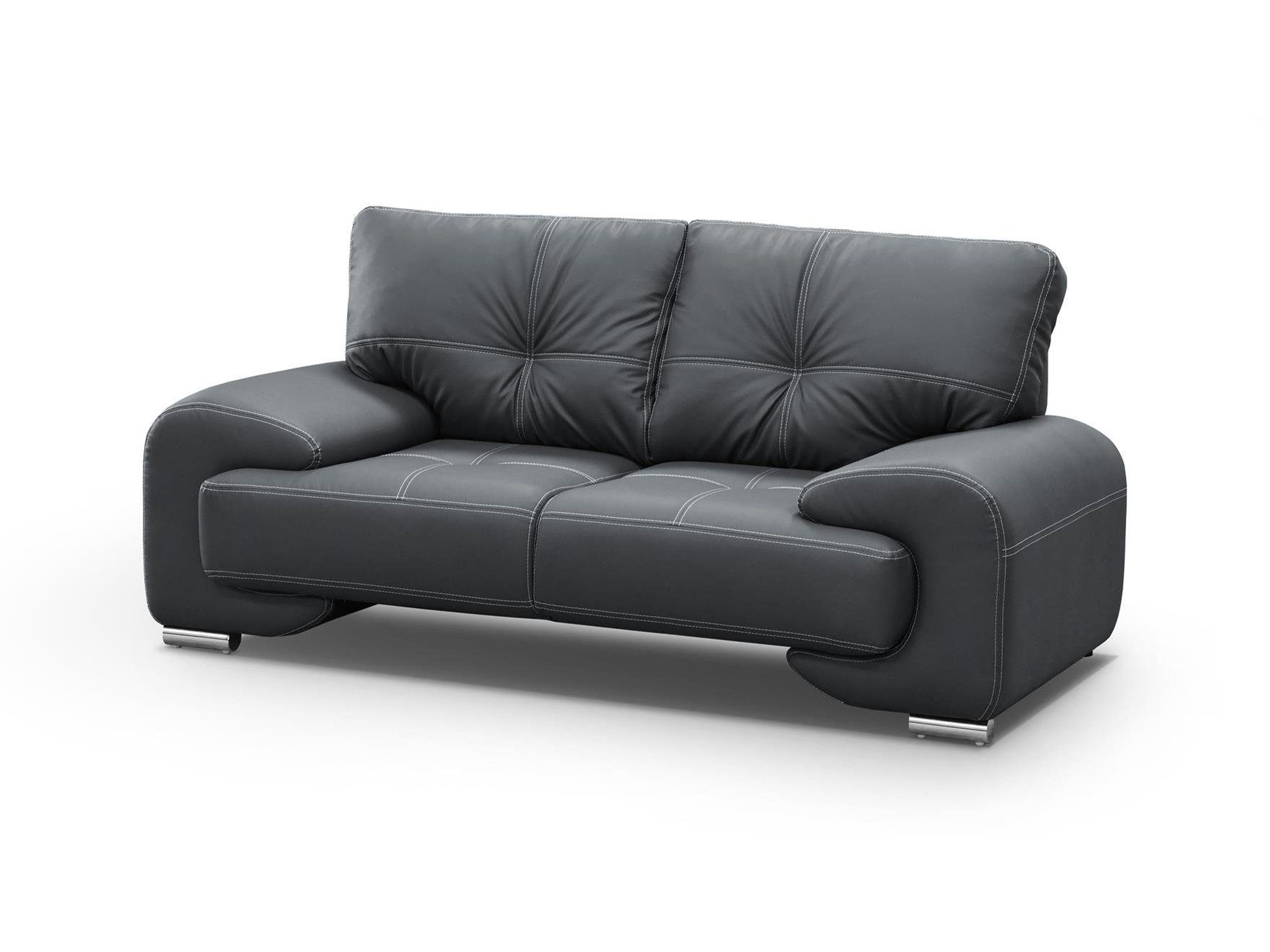Beautysofa 2-Sitzer Couch OMEGA, Modern Design günstig online kaufen