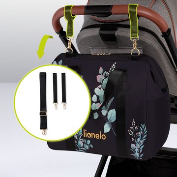 lionelo Wickeltasche Ida (TOP, 20 L), Wickelunterlage Thermo-Taschen inkl. Kosmetiktasche