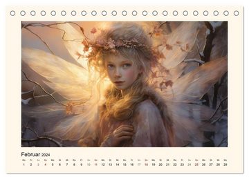 CALVENDO Wandkalender Feenglanz (Tischkalender 2024 DIN A5 quer), CALVENDO Monatskalender