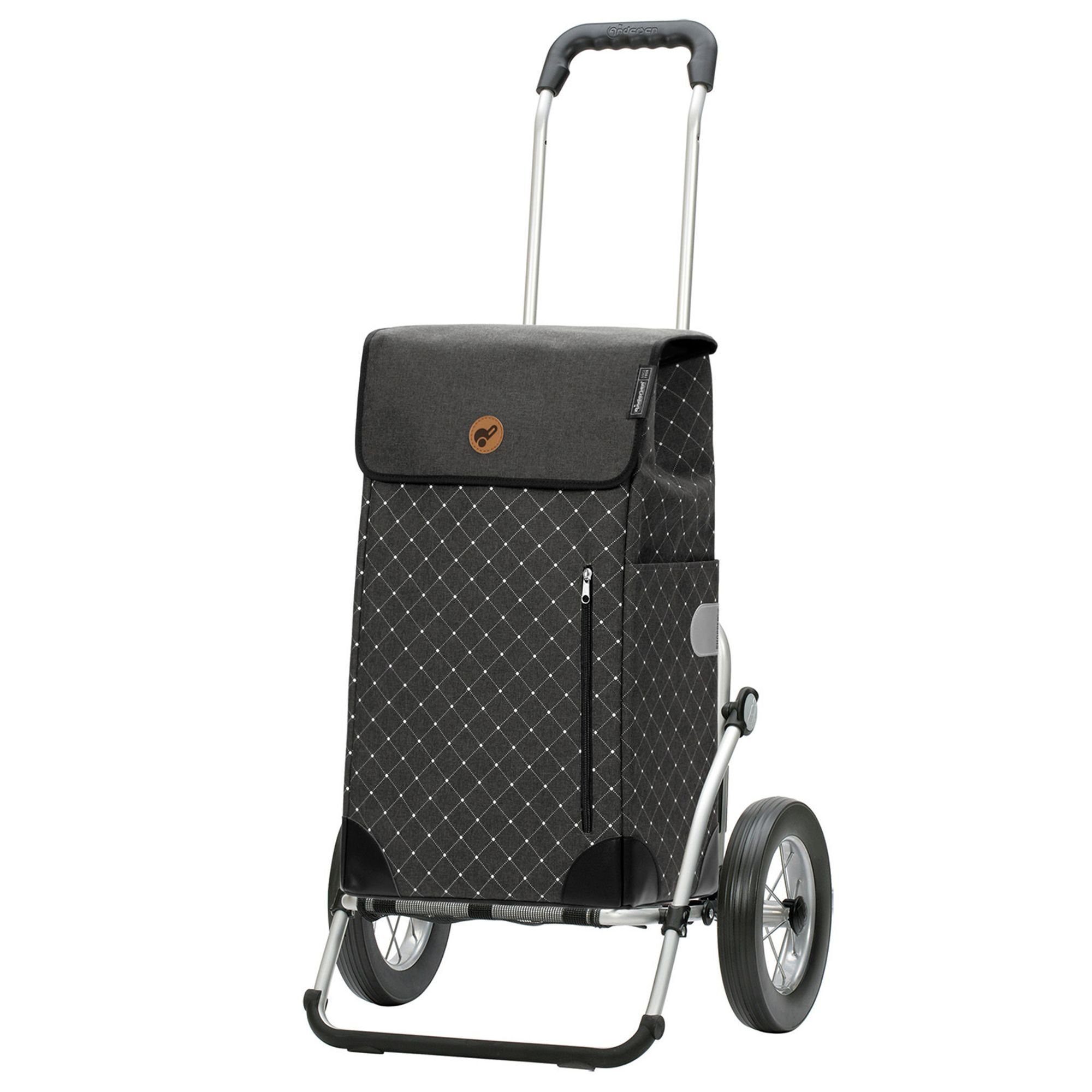 Andersen Einkaufstrolley Royal Shopper, 42 l, Reflektoren anthrazit