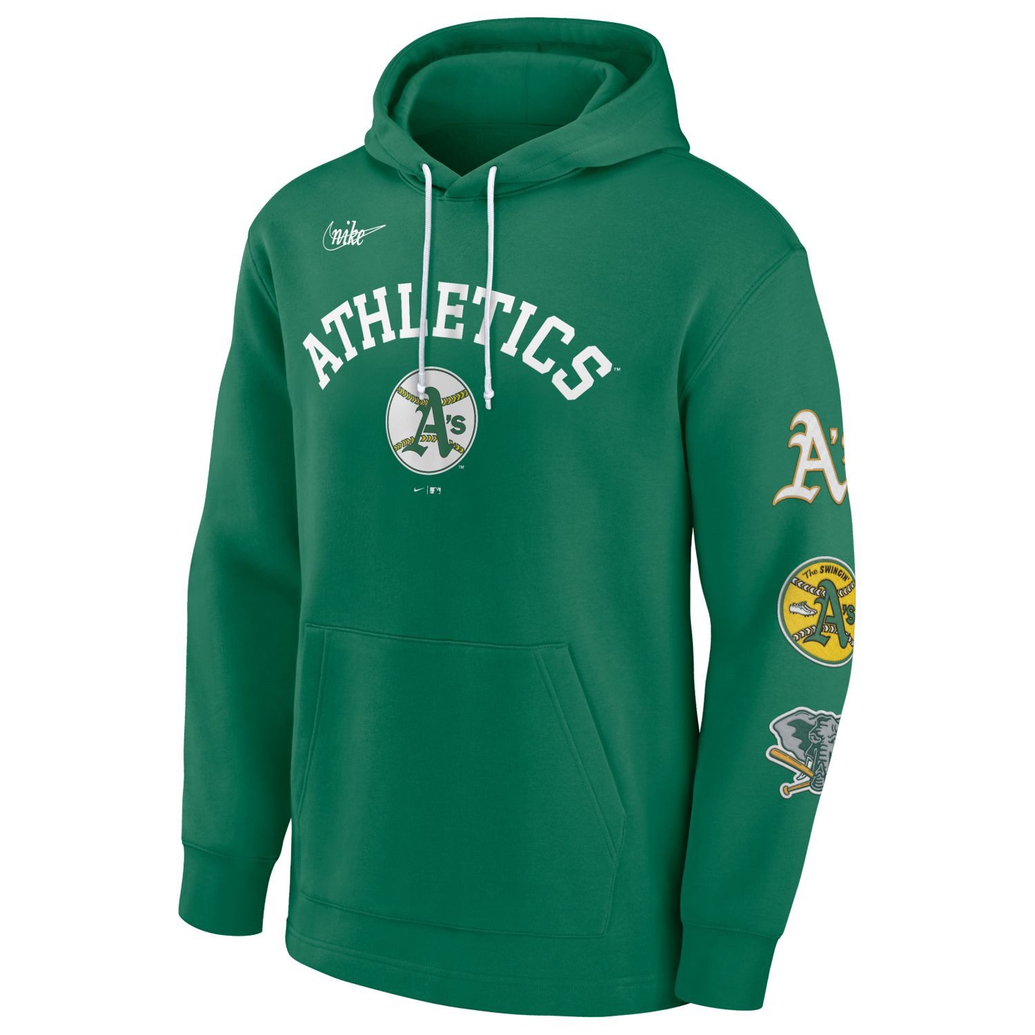 Nike Kapuzenpullover Oakland Athletics REWIND