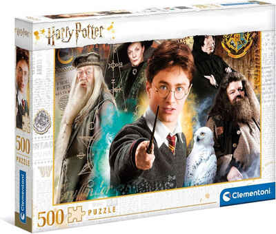 Clementoni® Puzzle Harry Potter, 500 Puzzleteile