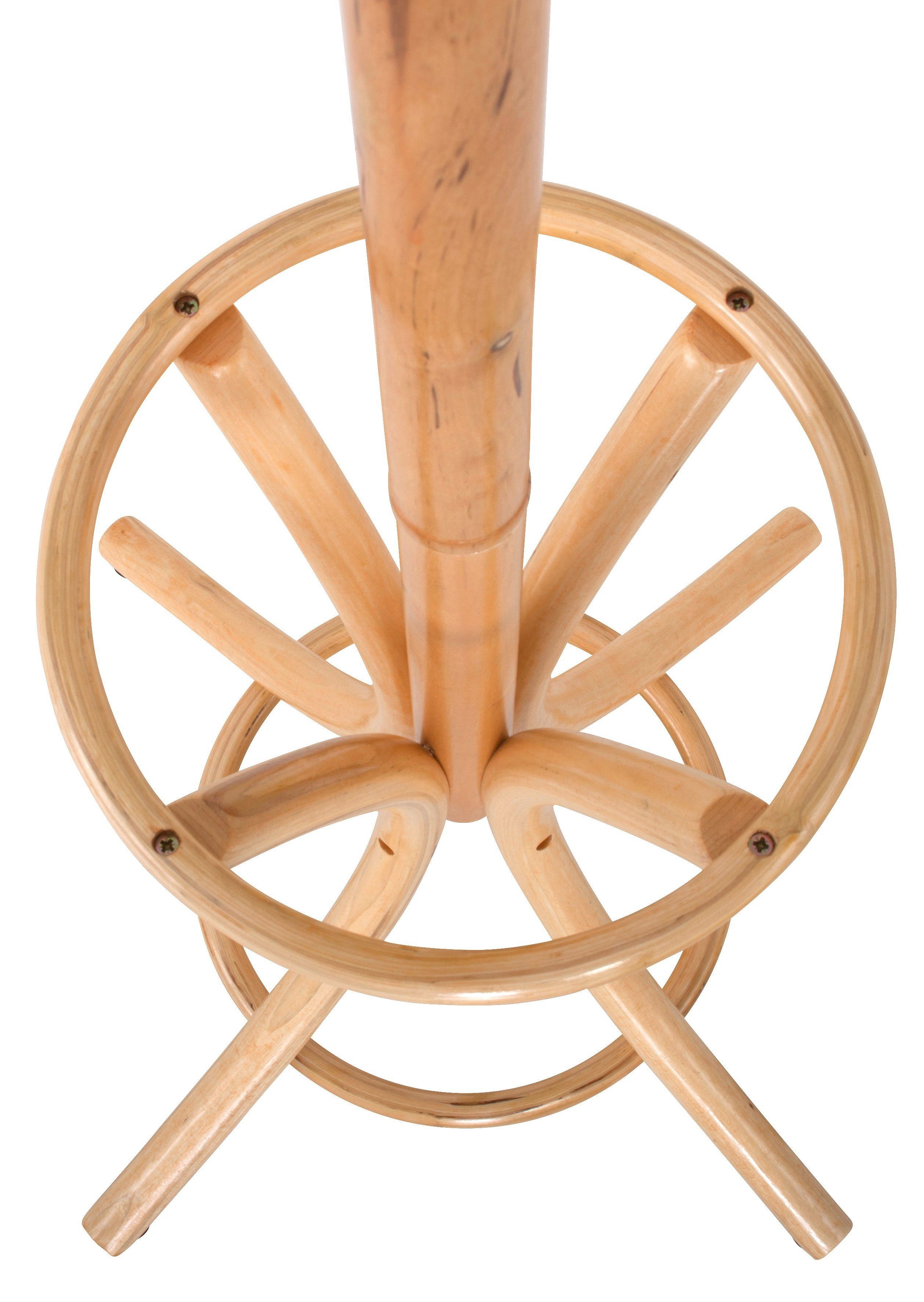 Home affaire Garderobenständer Schönerempfang, TOPSELLER!, (Garderobenständer, Garderobe, OTTOs Choice), aus massiver Birke, im Landhaus-Stil