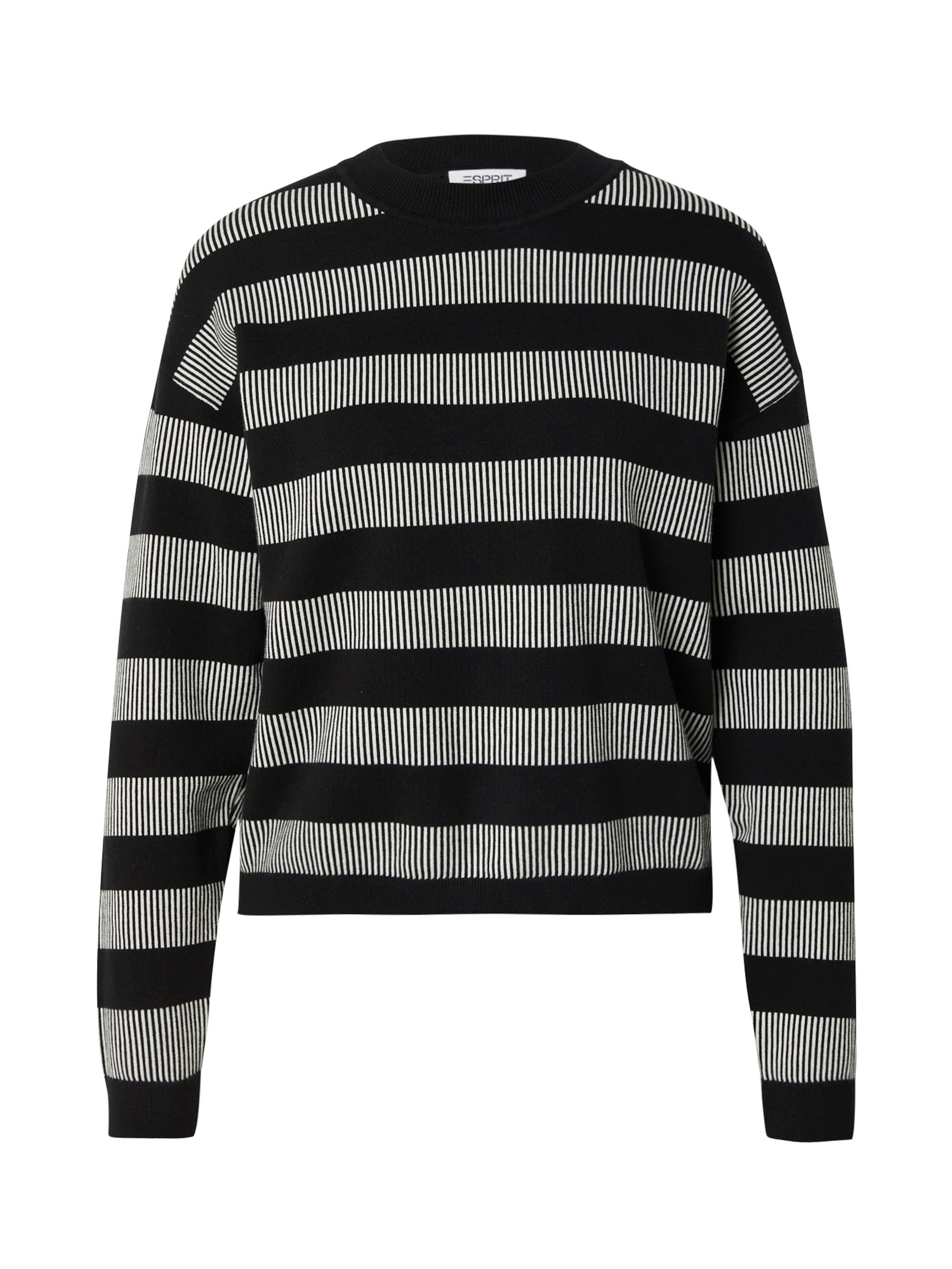 Norweger Pullover Esprit Damen Strickpullover Esprit Sweatshirt (1
