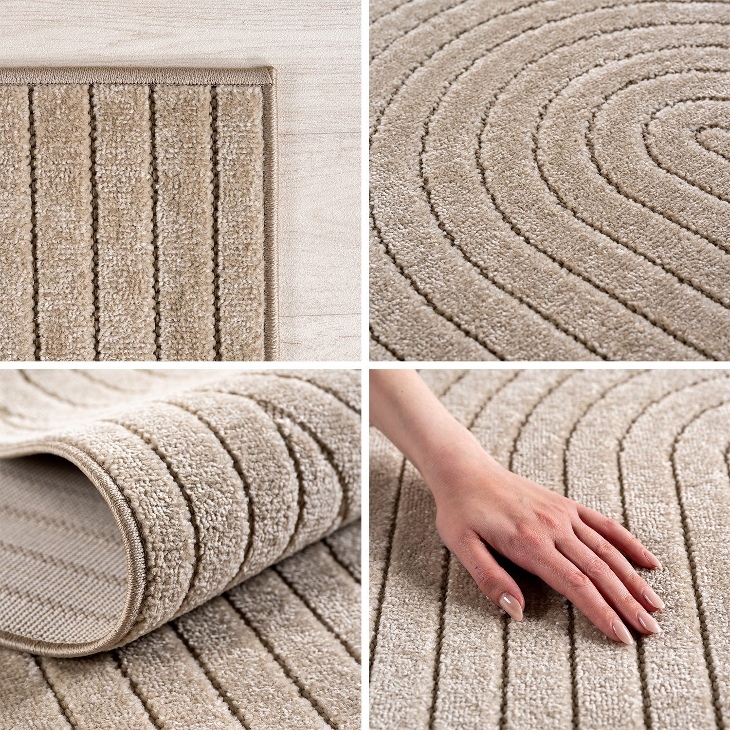 Carpettex Outdoorteppich Skandinavischer 3D Design, Rechteckig, Höhe: 5 mm, günstig online kaufen