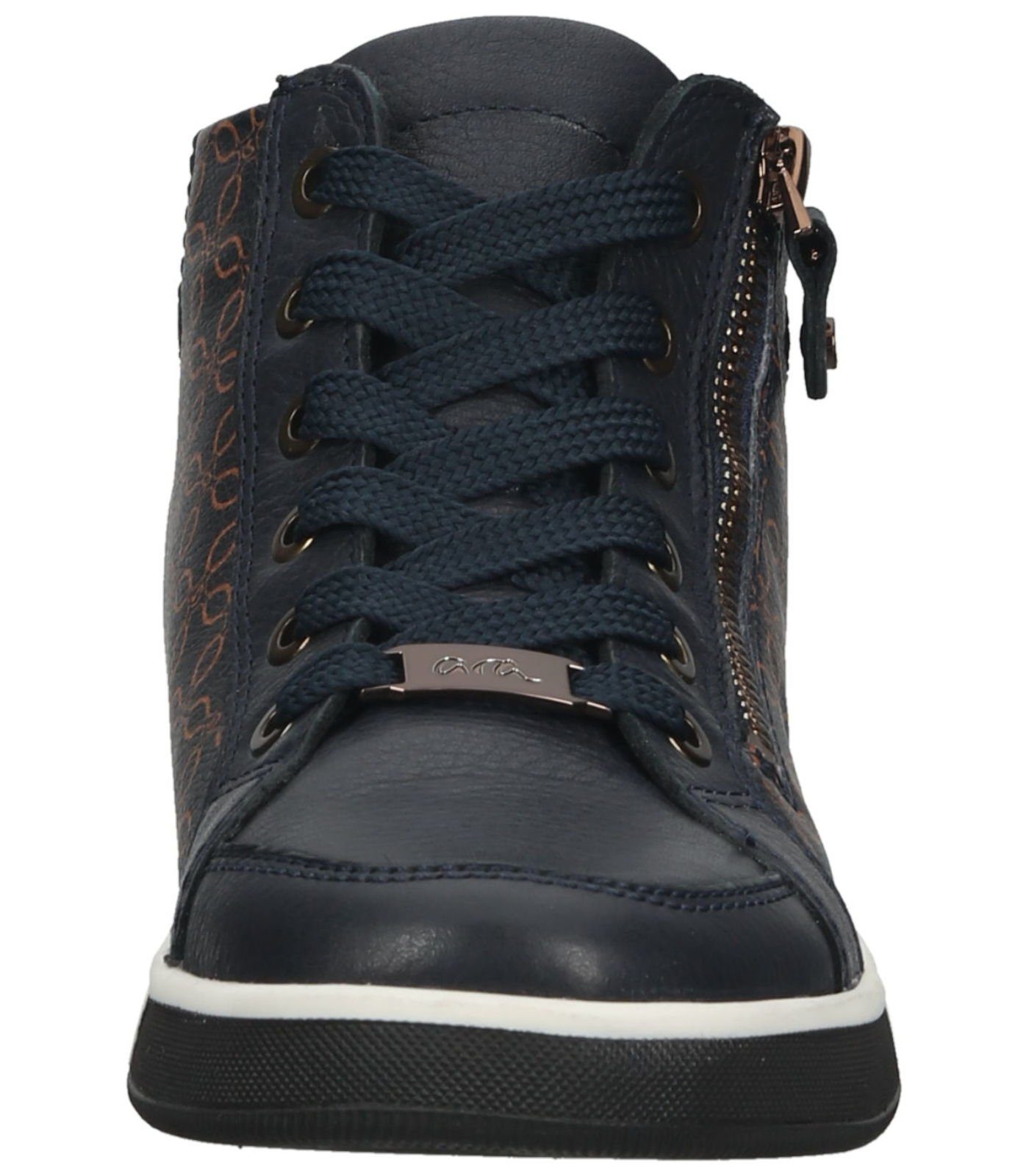 Leder Sneaker Blau Ara Sneaker