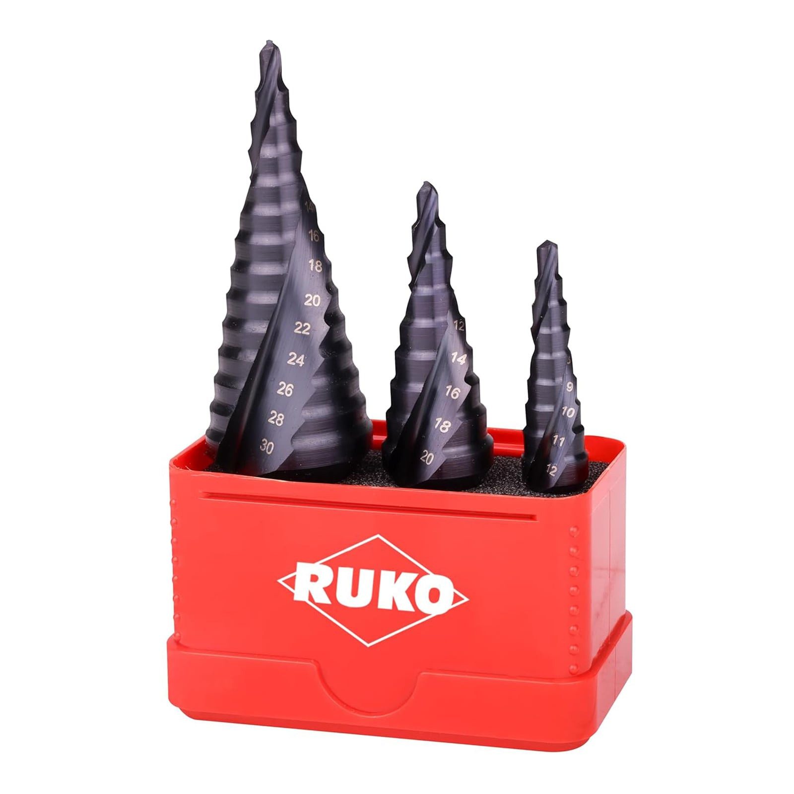 Ruko Stufenbohrer RUKO Stufenbohrer HSS-TiAlN 6tlg. - A101032F
