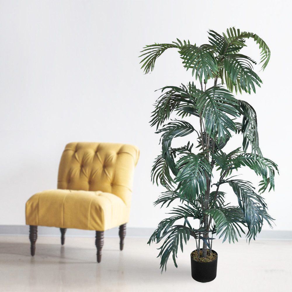 Kunstpalme Kunstpflanze Kunstpalme Palme Palmenbaum Künstliche günstig online kaufen