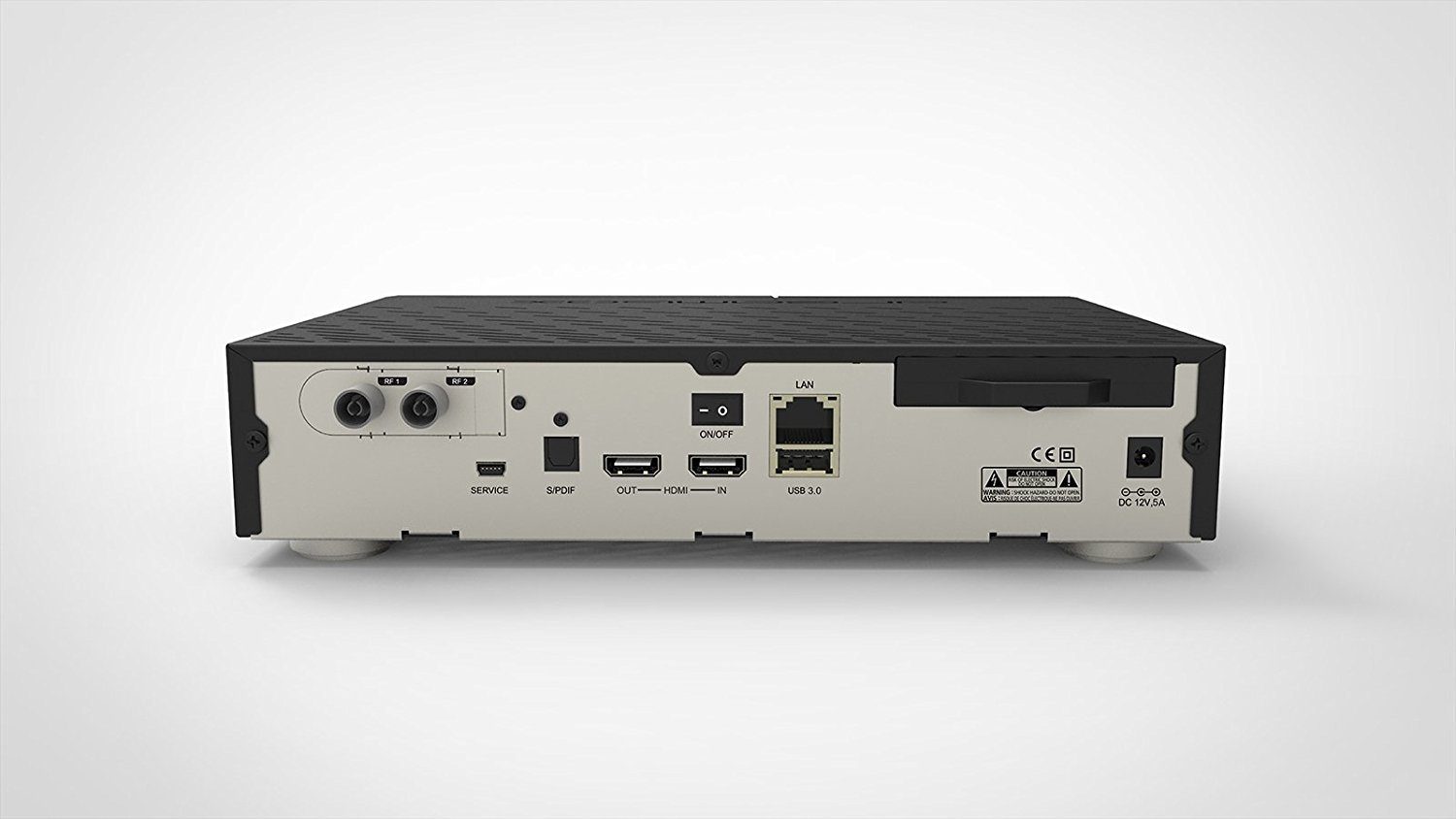 Dreambox Dreambox mit E2 Tuner 1x Satellitenreceiver Receiver UHD Linux 4K DM900 DVB-C/T2 Dual