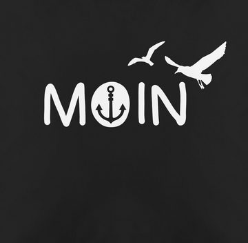 Kissenbezüge Moin Moin I Norddeutschland, Shirtracer (1 Stück), Deko-Kissen mit Spruch