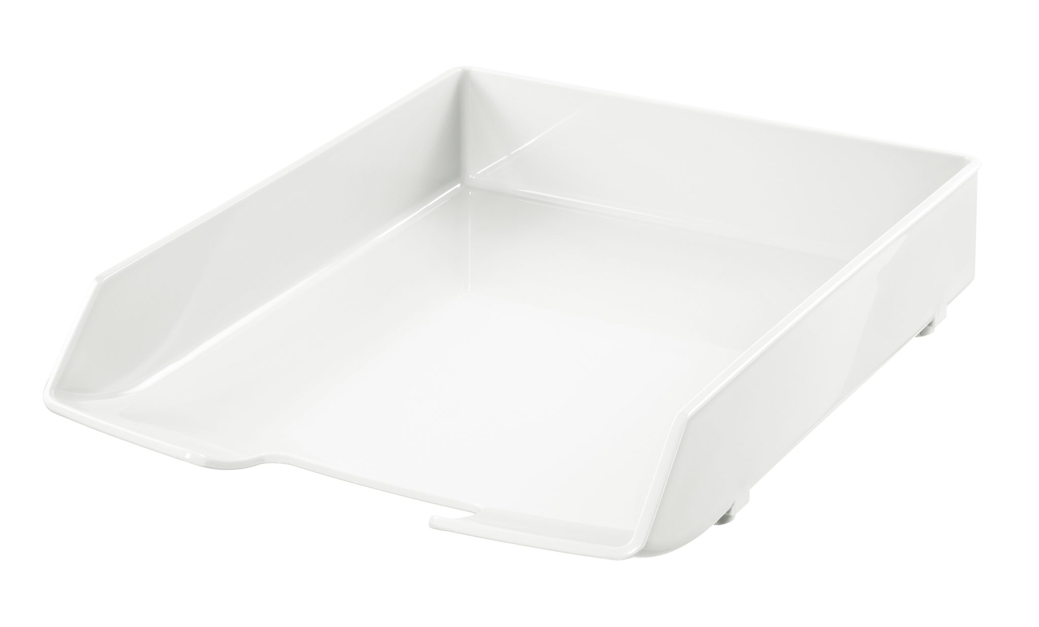 HAN Briefablage Briefablage WAVE EXCLUSIV, DIN A4/C4, stapelbar, stabil, weiß