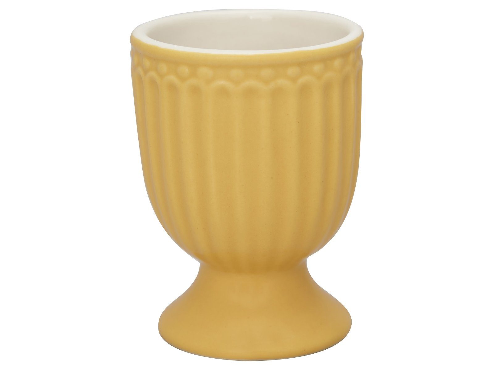 Greengate Eierbecher Alice Eierbecher honey mustard 6,5 cm