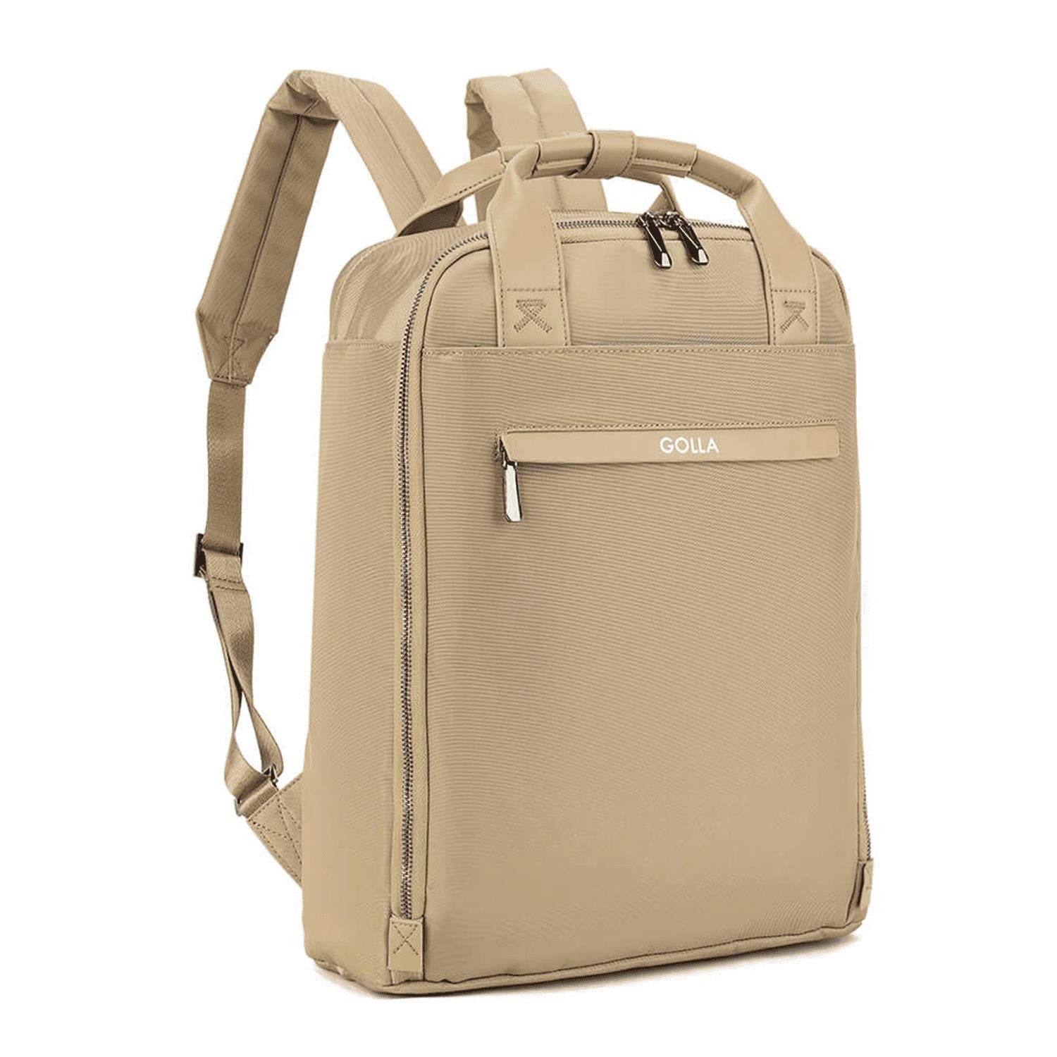 GOLLA Aufkleber Golla Rucksack Orion 15,6-16,0 Zoll, 13 l, Coffee / Beige Laptop-Rucks