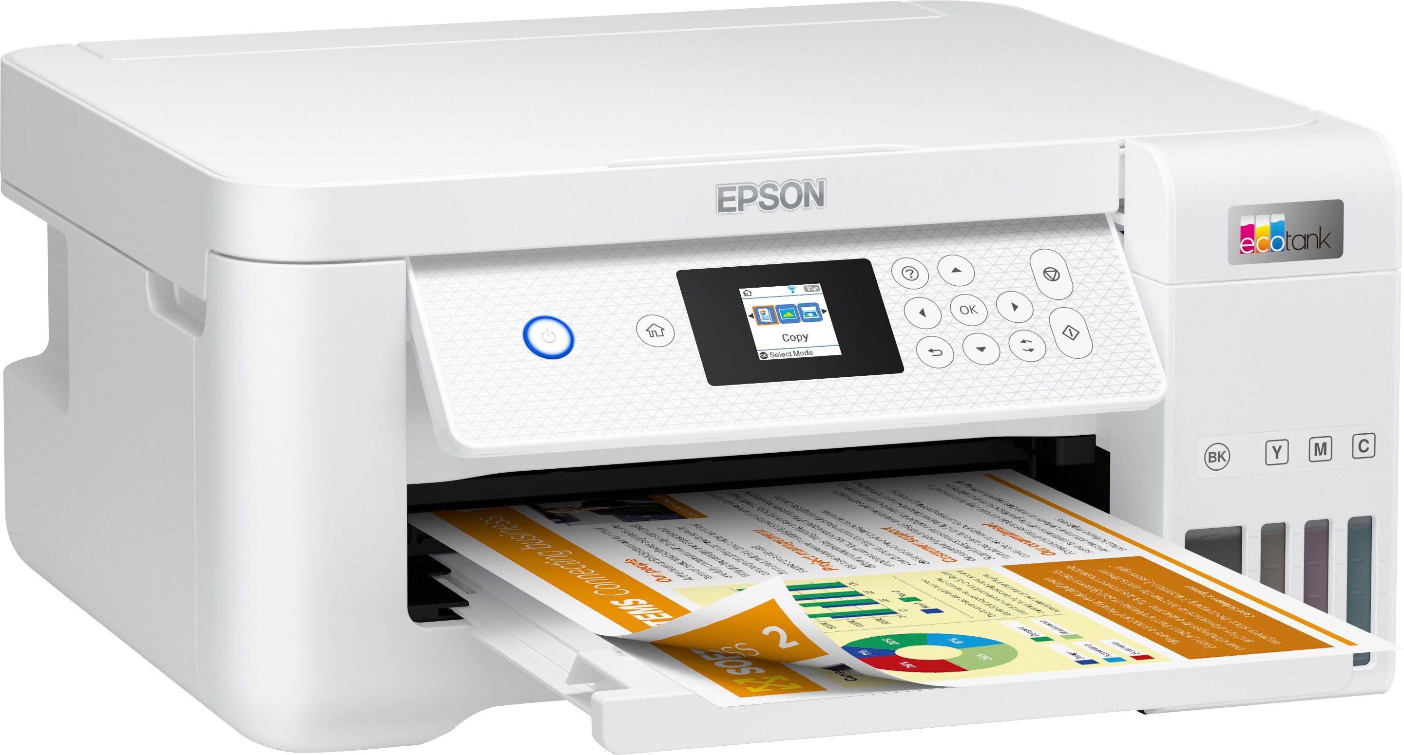 Epson EcoTank (WLAN ET-2856 Wi-Fi Direct) (Wi-Fi), Tintenstrahldrucker