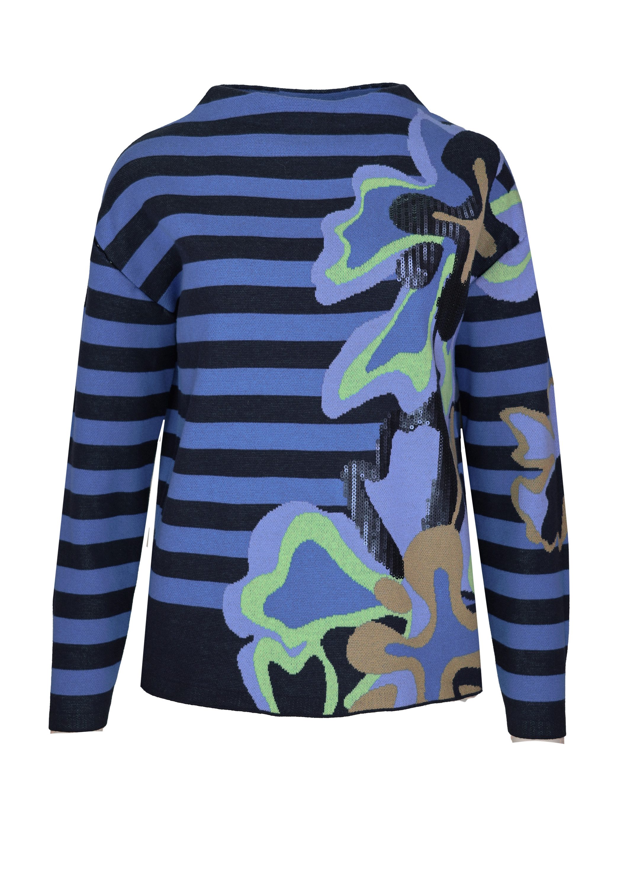 bianca Strickpullover UNDINE in coolem Mustermix günstig online kaufen