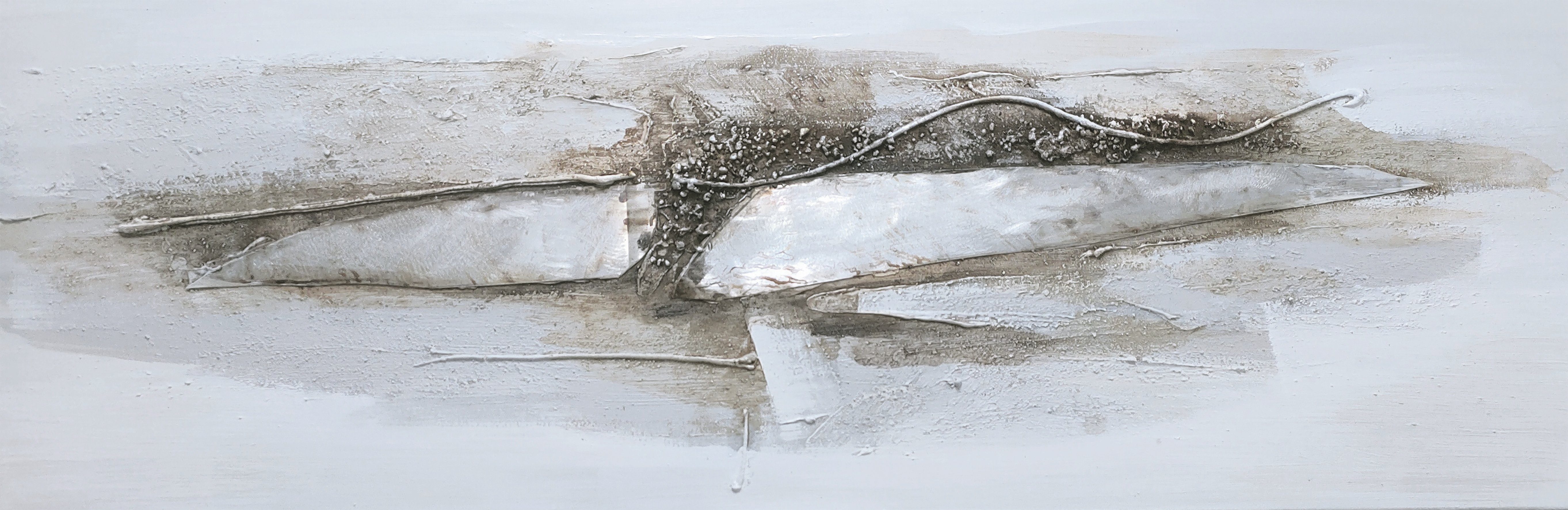 Bönninghoff Ölgemälde, Abstrakt (1 St), cm Unikat, Bild BxH: ein jedes 120x40