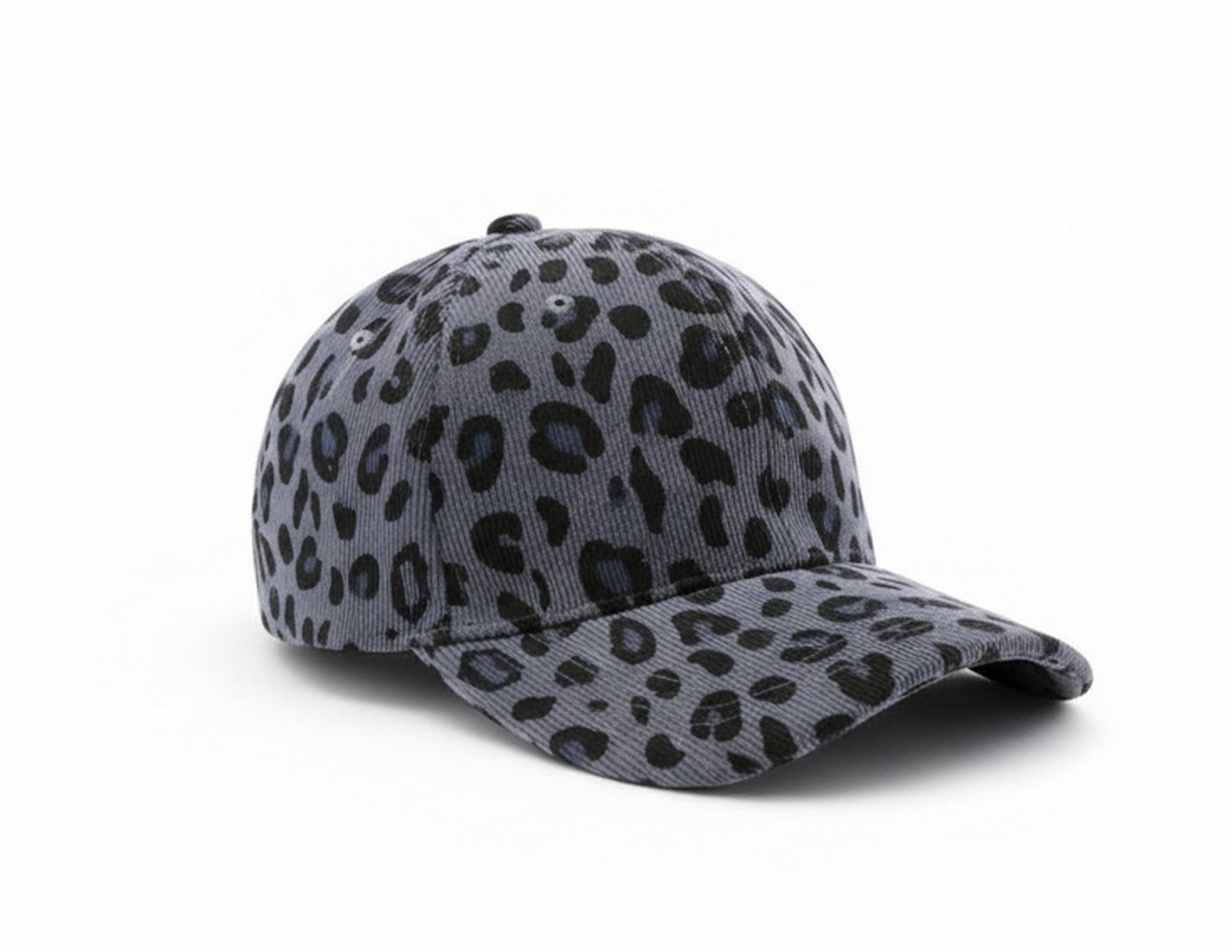 LK Trend & Style Baseball Cap Leo Design (100 % Baumwolle schöner weicher Feincord) One Size