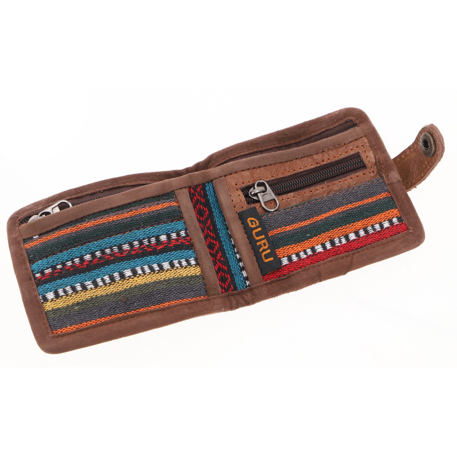 Guru-Shop Geldbörse Boho Ethno Portemonnaie Retro, Vintage..