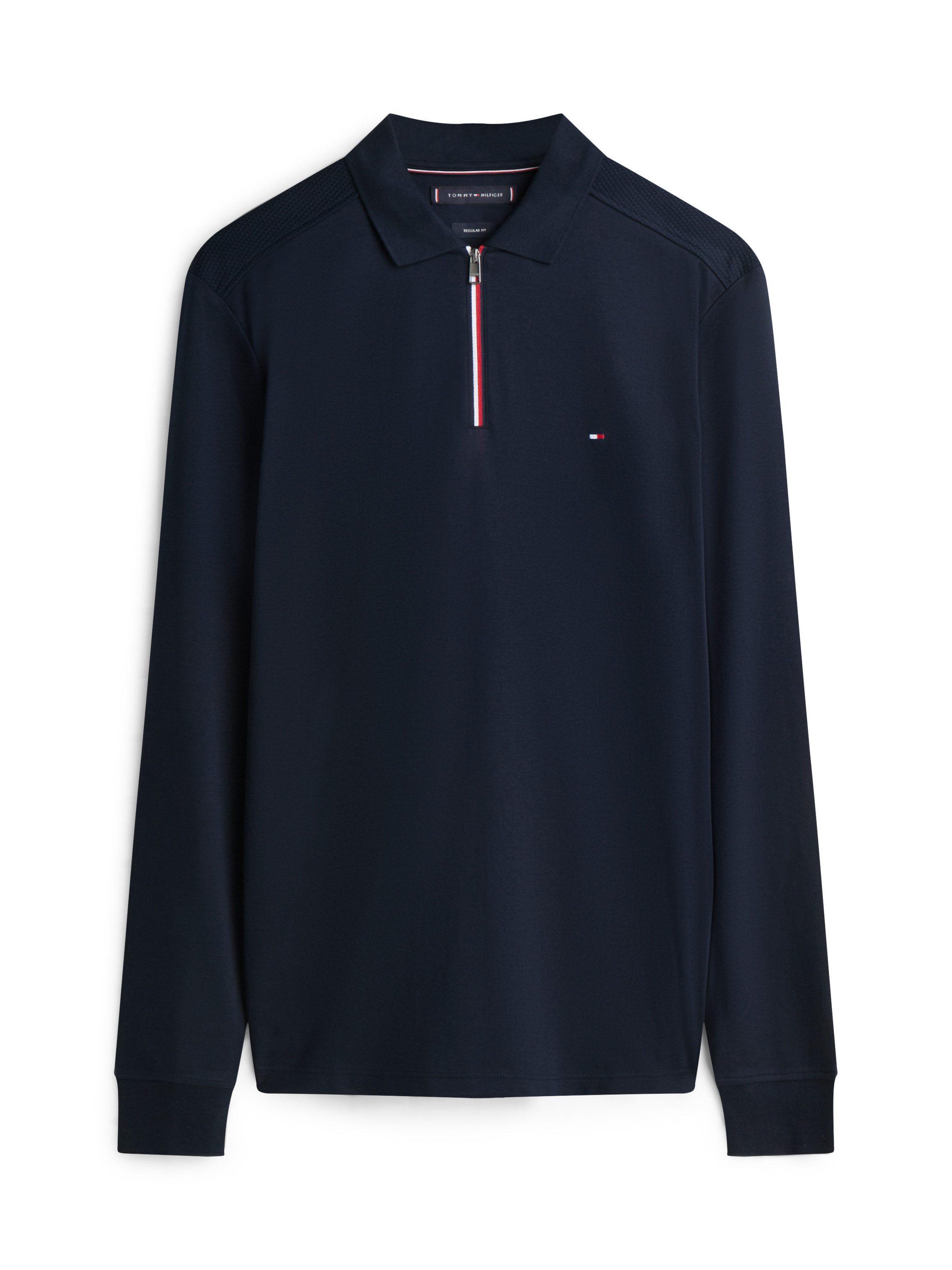 Langarm-Poloshirt LIQUID RWB ZIP