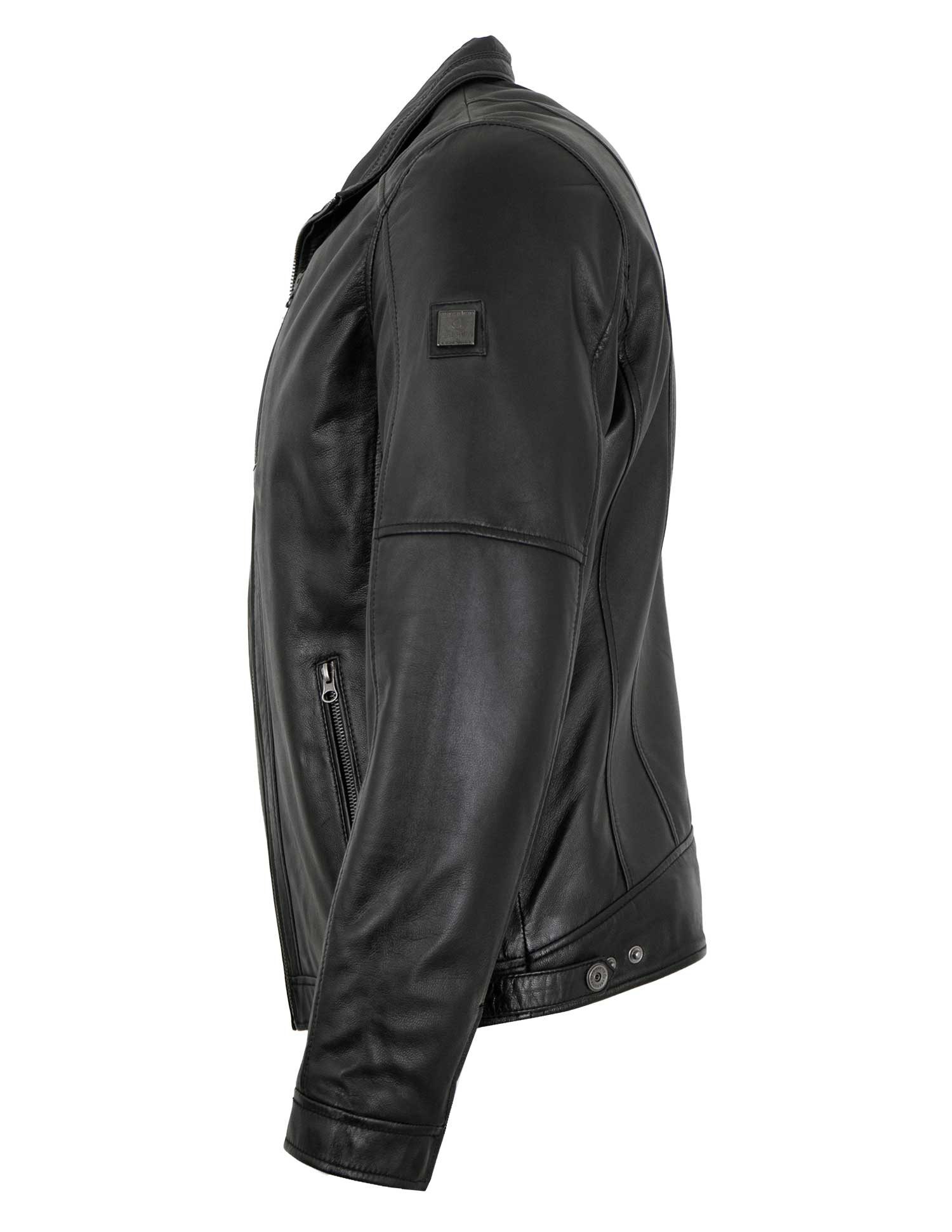 Redpoint Lederjacke Perth/M Redpoint - Herren Lederjacke Lammnappa schwarz günstig online kaufen