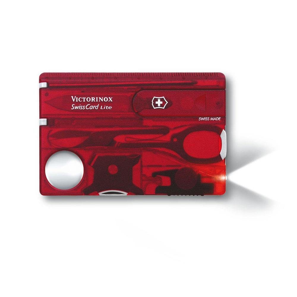 Victorinox Taschenmesser SwissCard Lite rot 0.7300.T