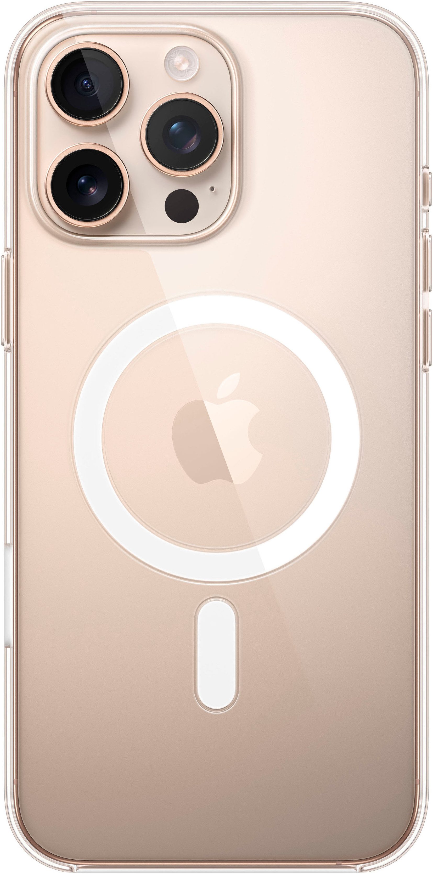 Apple Smartphone-Hülle iPhone 16 Pro Max Clear Case mit MagSafe 17,5 cm (6,9 Zoll)