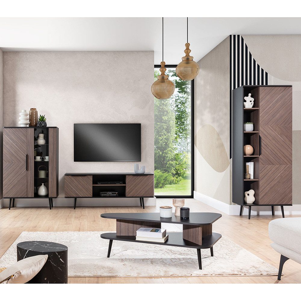 Lomadox Wohnzimmer-Set PRETORIA-132, (Mega-Spar-Set, 4-St., 4-tlg), Wohnmöb günstig online kaufen