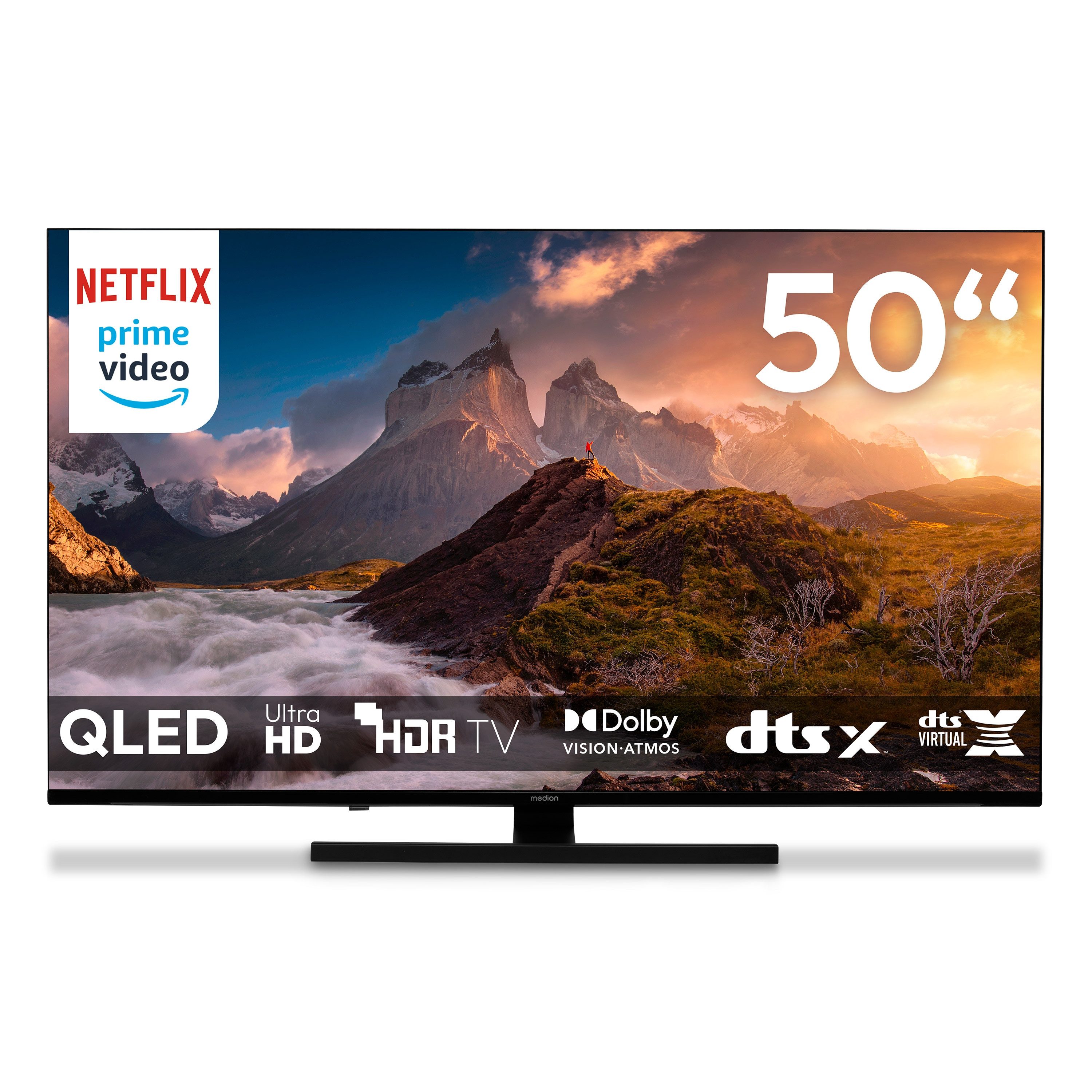 Medion® MD850700 LED-Fernseher (125.7 cm/50 Zoll, 4K Ultra HD)
