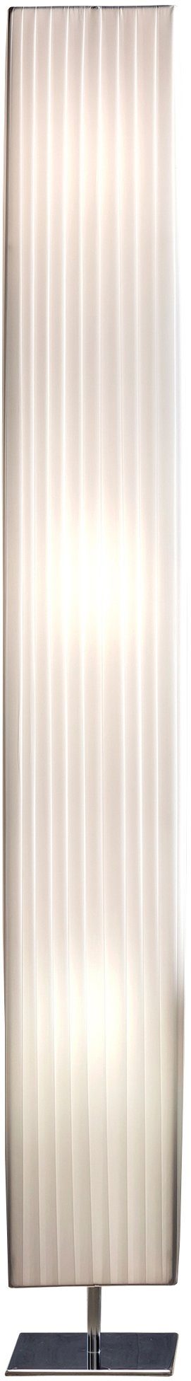 SalesFever Stehlampe Theodor, ohne Leuchtmittel, Plissee Lampenschirm, verc günstig online kaufen