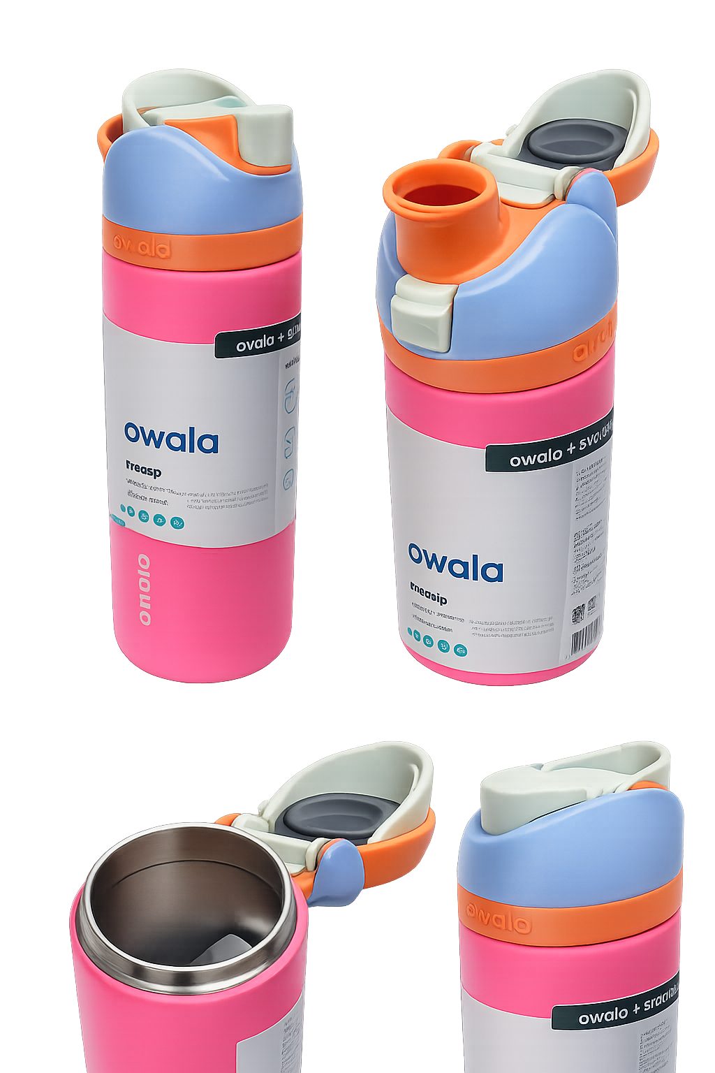 Starbucks Frühstücks-Geschirrset Limited Edition: Starbucks+Owala FreeSip Isolierflasche 710ml 05/25