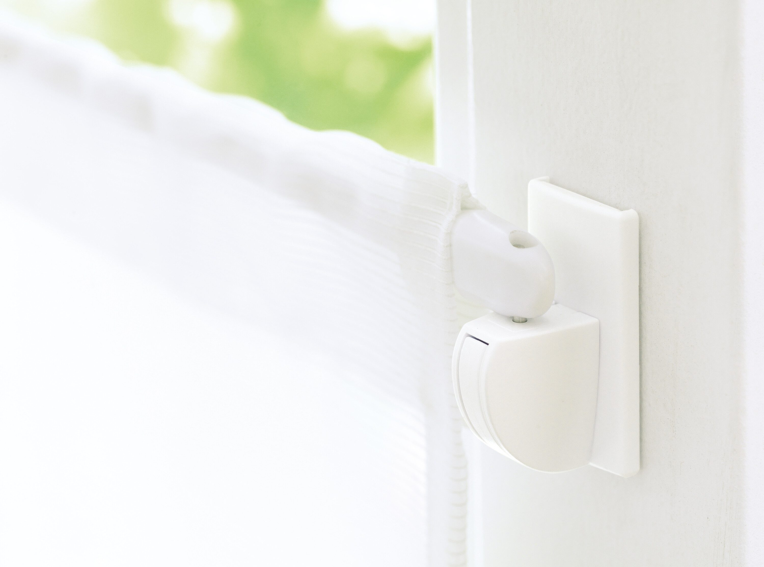 tesa Klebehaken Powerstrips Gardinenhaken, Gardinen, (Spar-Set, 8-St., Haken, Powerstrip), Stripes selbstklebend - Haken für Gardinen - je max. 1 kg