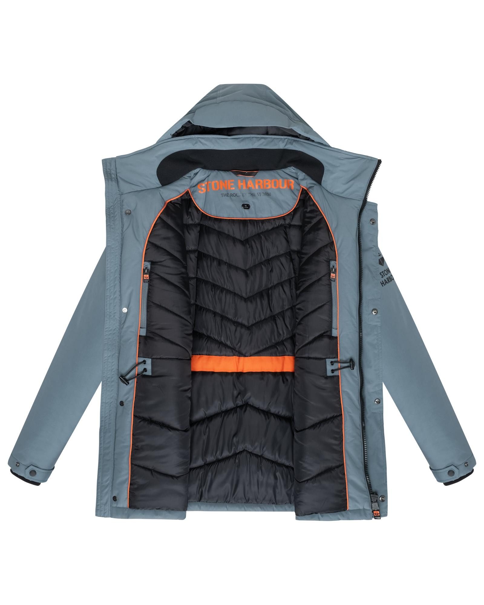 Stone Harbour Winterjacke Wadiim XX Warm gefütterte Outdoorjacke mit Kapuze – Bild 5 von 5