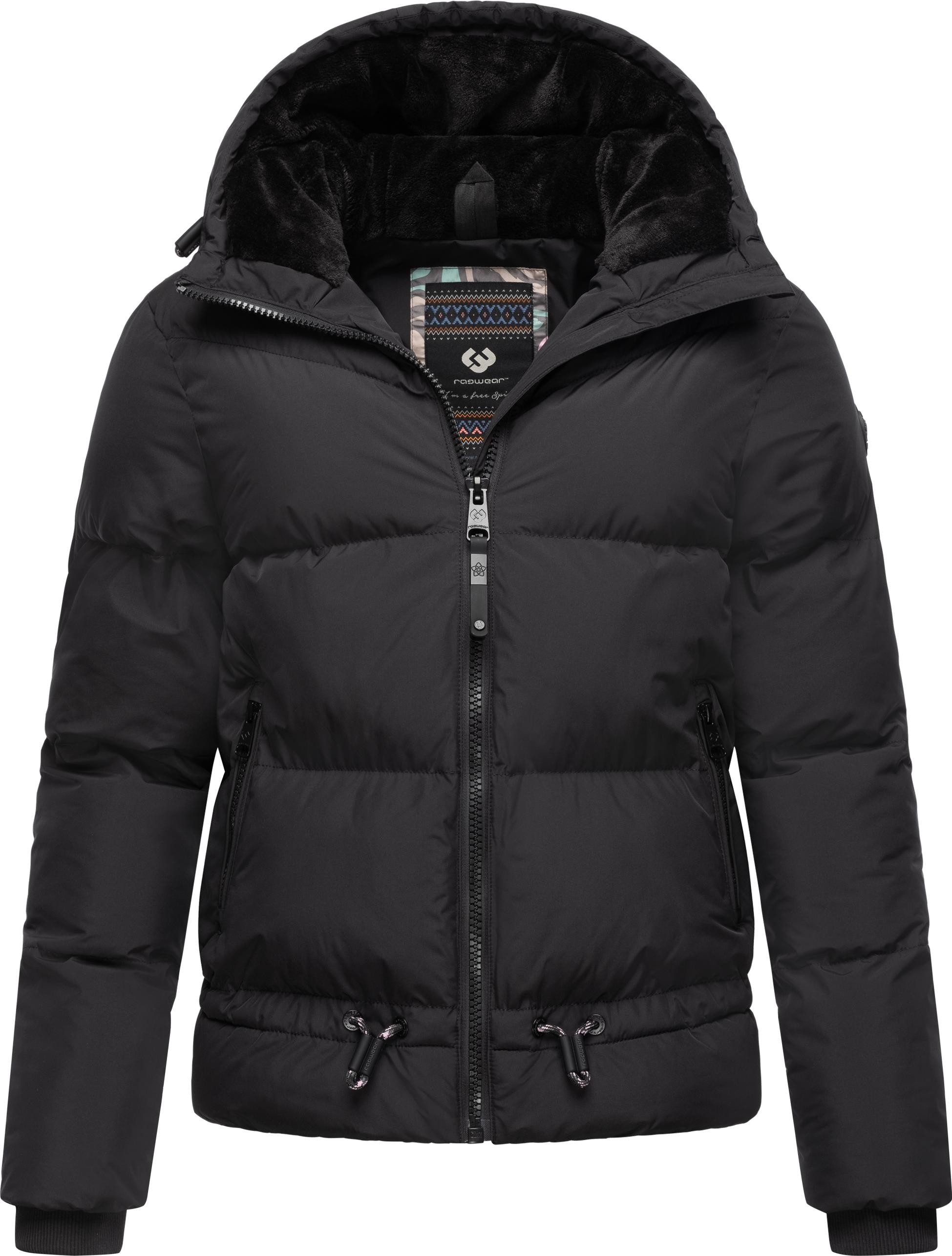 Ragwear Steppjacke Briony Wasserdichte Damen Winterjacke mit Kapuze