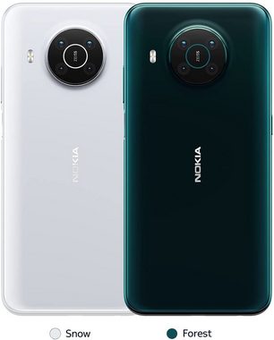 Nokia Nokia X10,6/64 GB, Forest (A) Handy (19,94 cm/6,97 Zoll, 64 GB Speicherplatz, 48 MP Kamera)